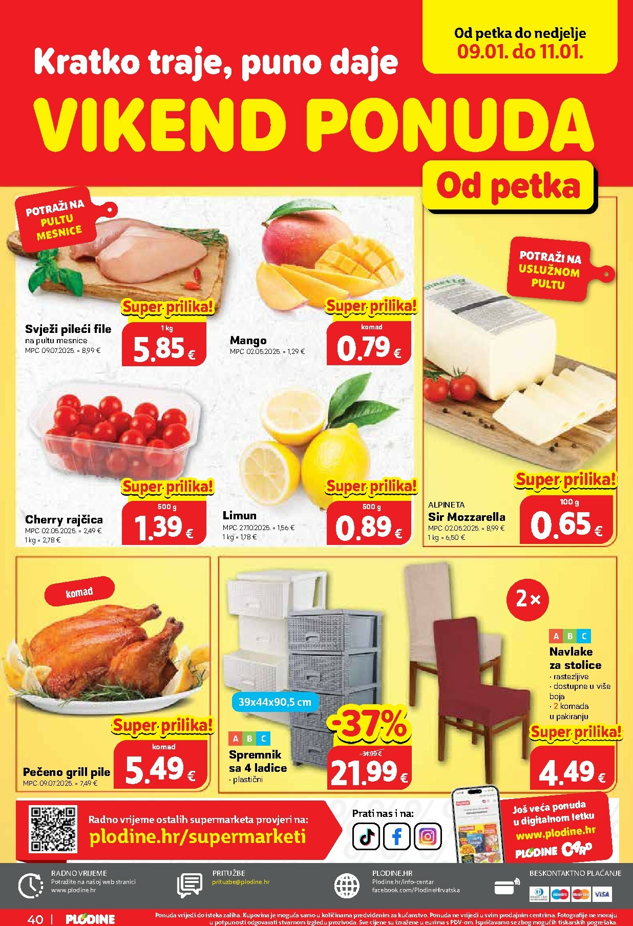 plodine - Prelistajte katalog Plodine, vrijedi od 07.12. do 13.01. - page: 40