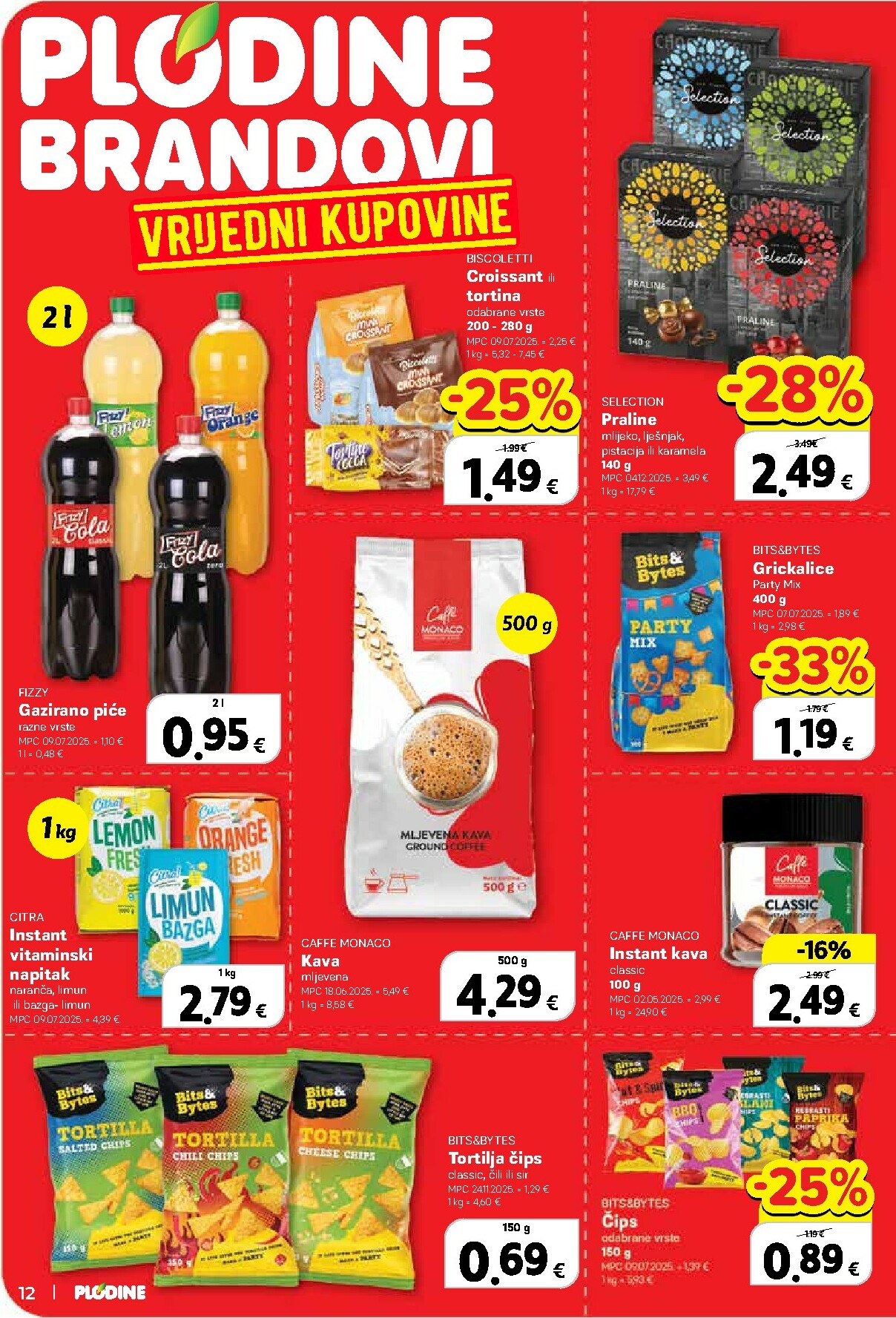 plodine - Prelistajte katalog Plodine, vrijedi od 07.12. do 13.01. - page: 12