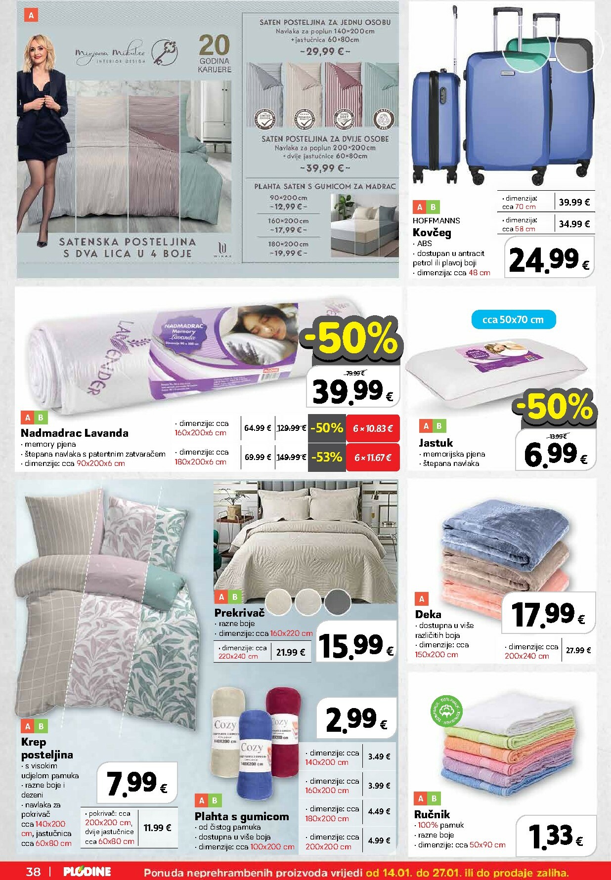 plodine - Prelistajte katalog Plodine, vrijedi od 14.01. do 20.01. - page: 38