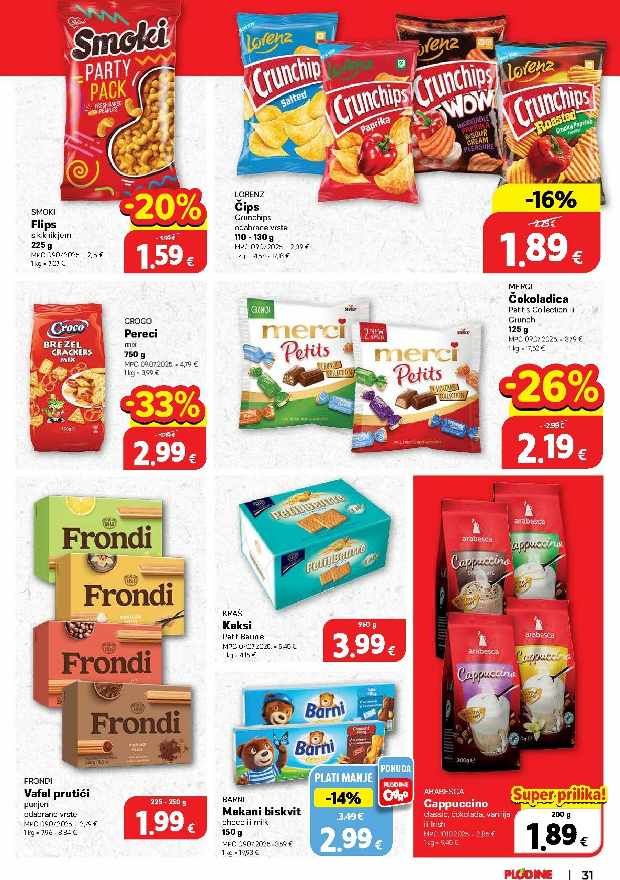 plodine - Prelistajte katalog Plodine, vrijedi od 14.01. do 20.01. - page: 31