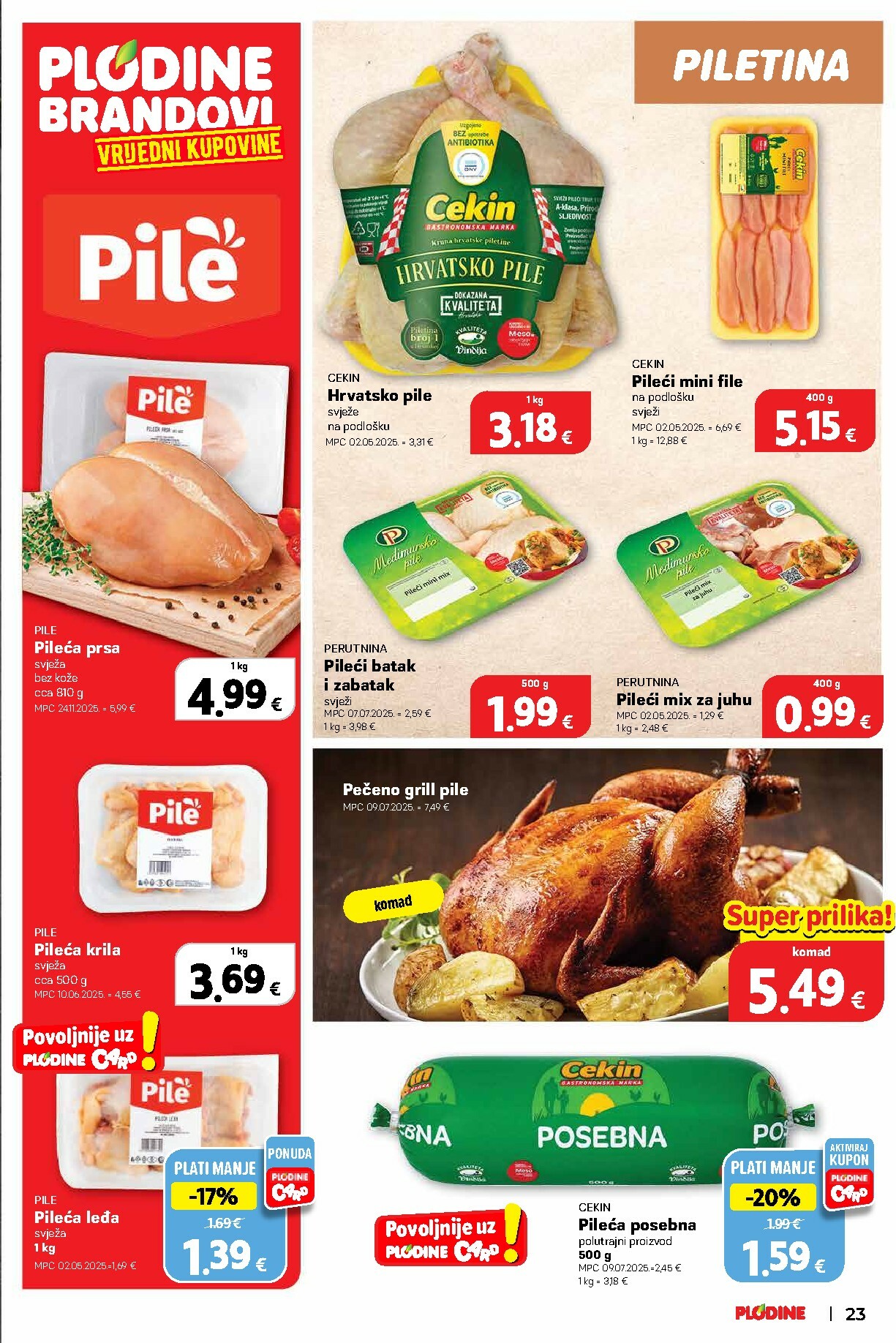 plodine - Prelistajte katalog Plodine, vrijedi od 14.01. do 20.01. - page: 23