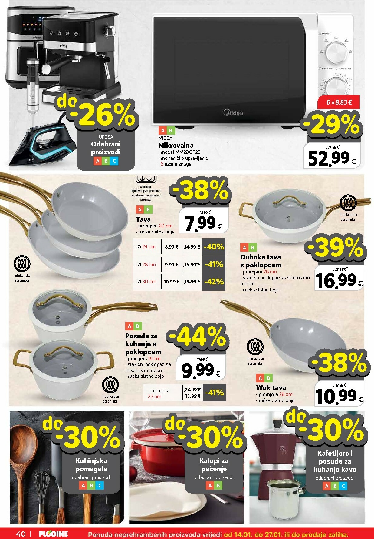 plodine - Prelistajte katalog Plodine, vrijedi od 14.01. do 20.01. - page: 40