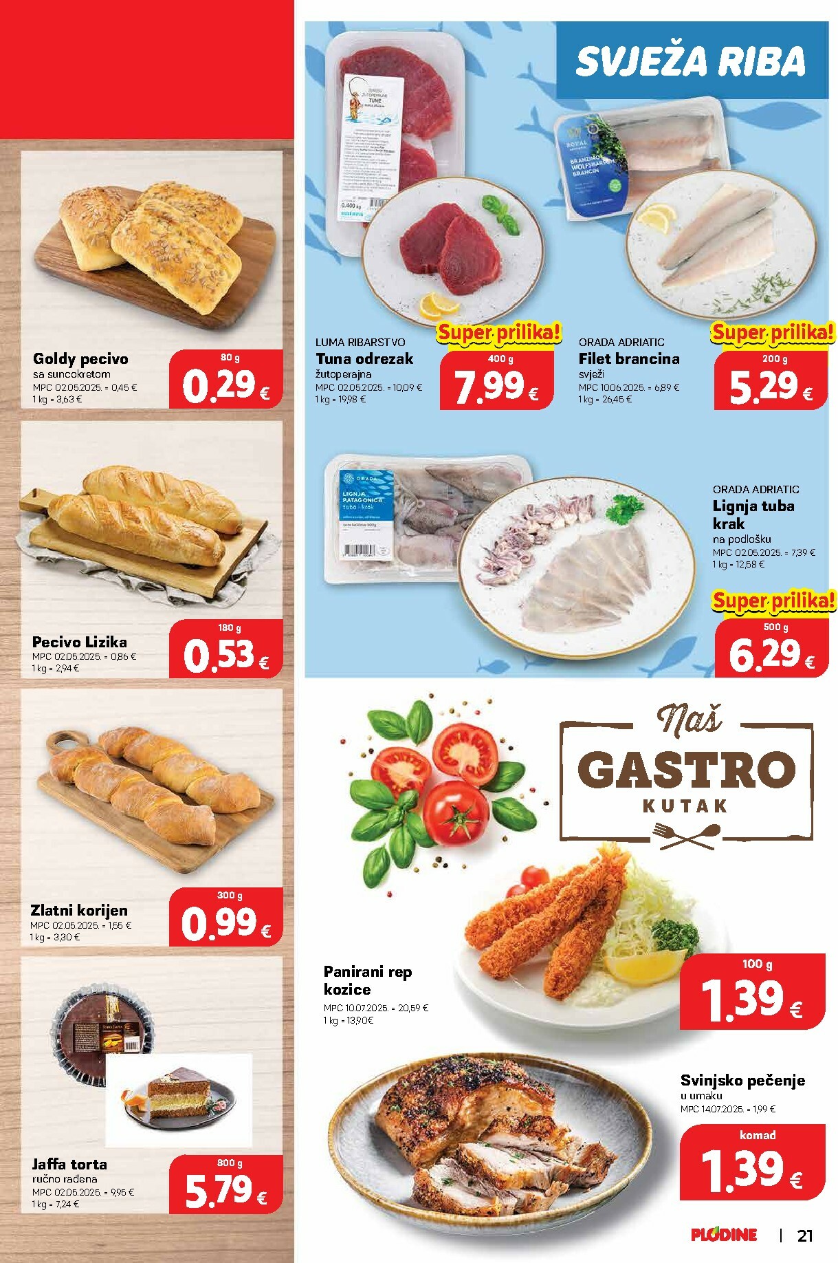 plodine - Prelistajte katalog Plodine, vrijedi od 14.01. do 20.01. - page: 21