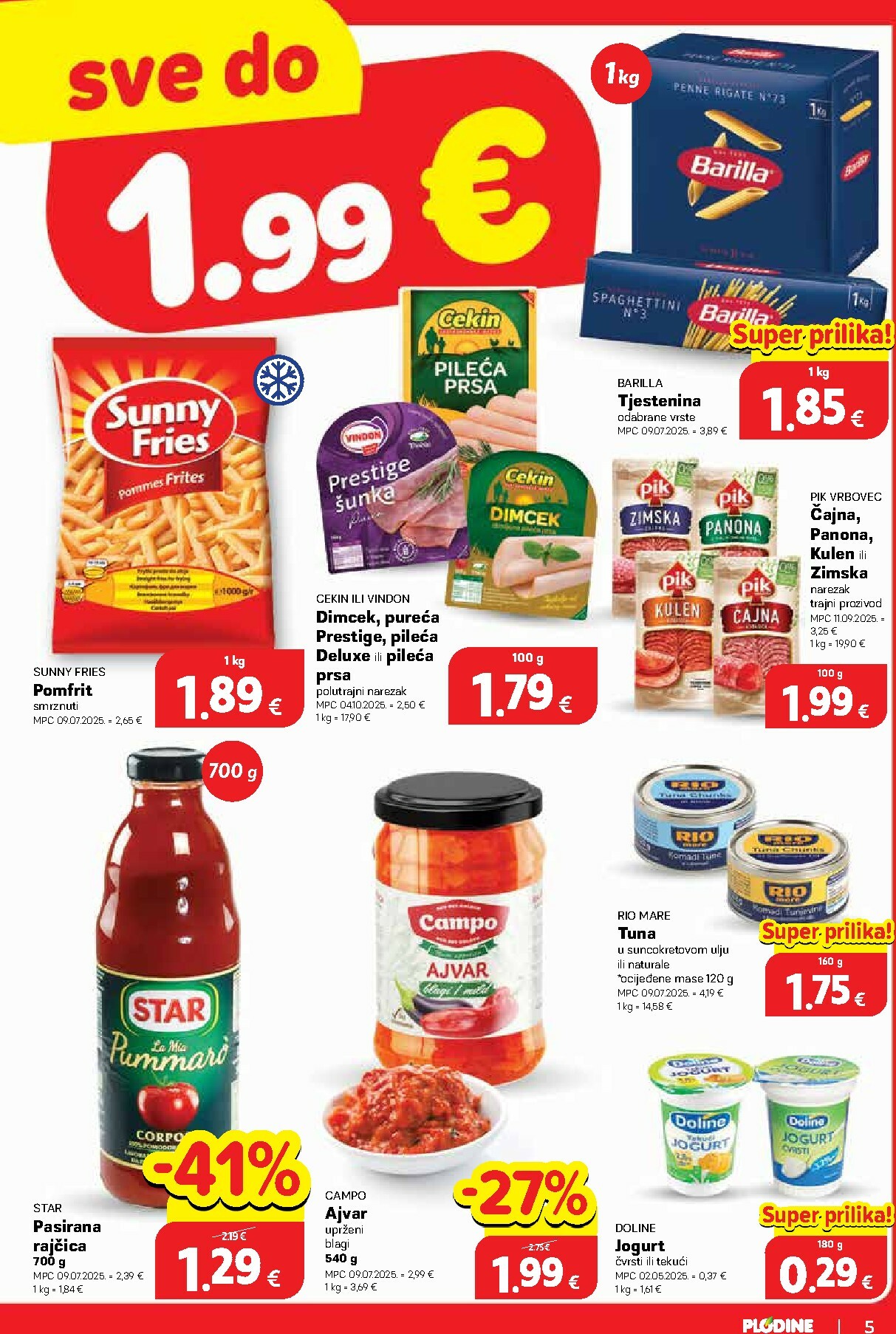 plodine - Prelistajte katalog Plodine, vrijedi od 28.01. do 03.02. - page: 5
