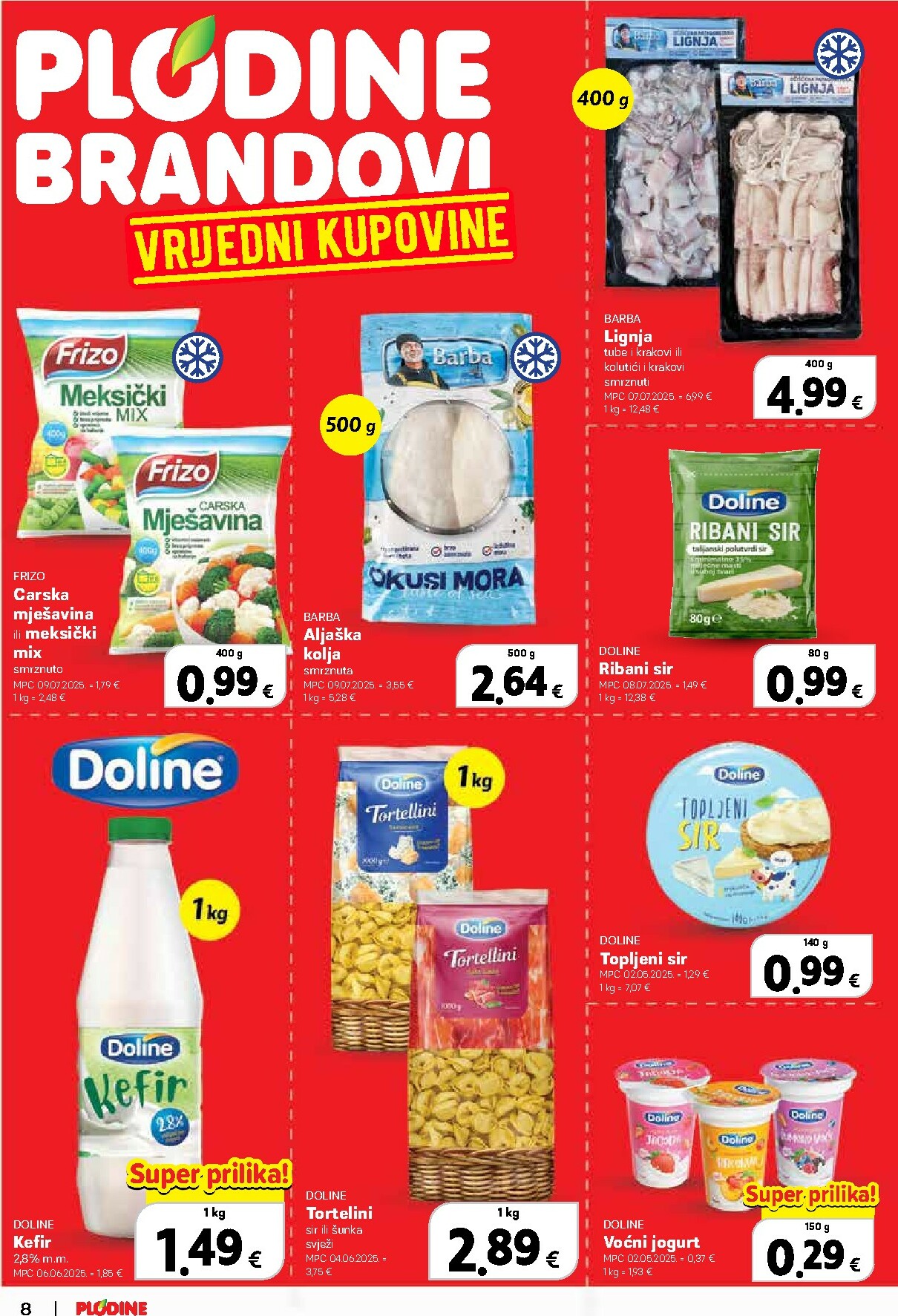 plodine - Prelistajte katalog Plodine, vrijedi od 28.01. do 03.02. - page: 8