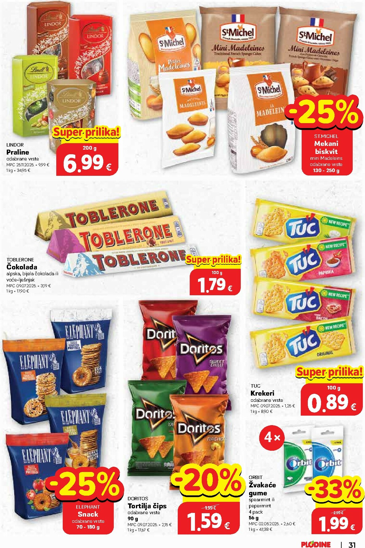 plodine - Prelistajte katalog Plodine, vrijedi od 28.01. do 03.02. - page: 31