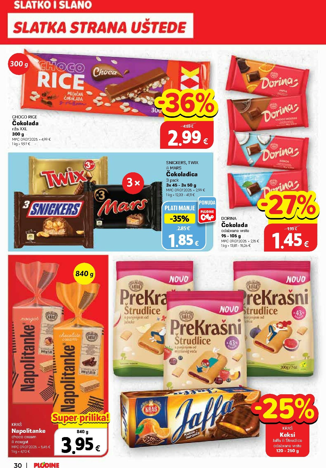 plodine - Prelistajte katalog Plodine, vrijedi od 28.01. do 03.02. - page: 30