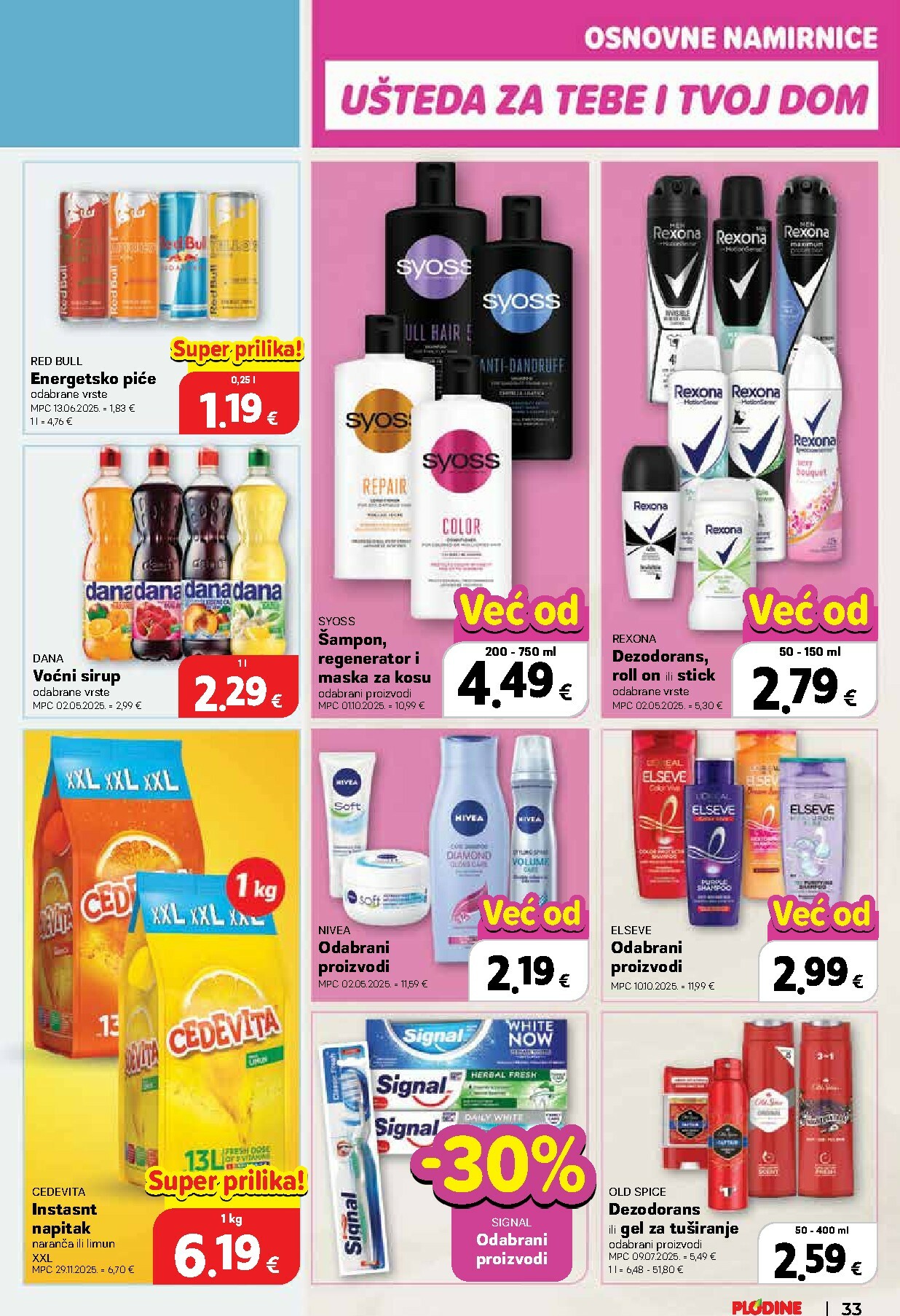 plodine - Prelistajte katalog Plodine, vrijedi od 28.01. do 03.02. - page: 33