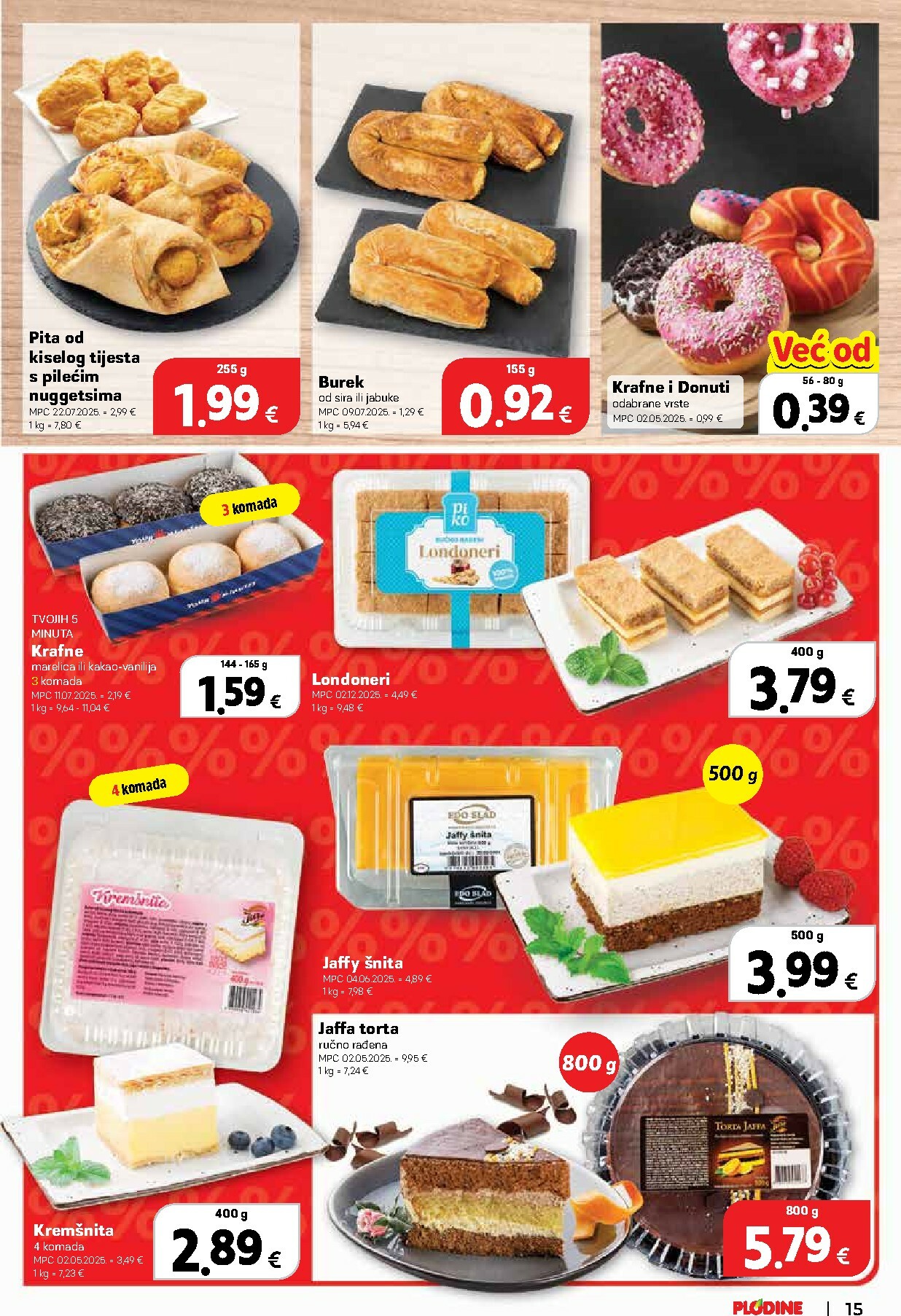 plodine - Prelistajte katalog Plodine, vrijedi od 28.01. do 03.02. - page: 15