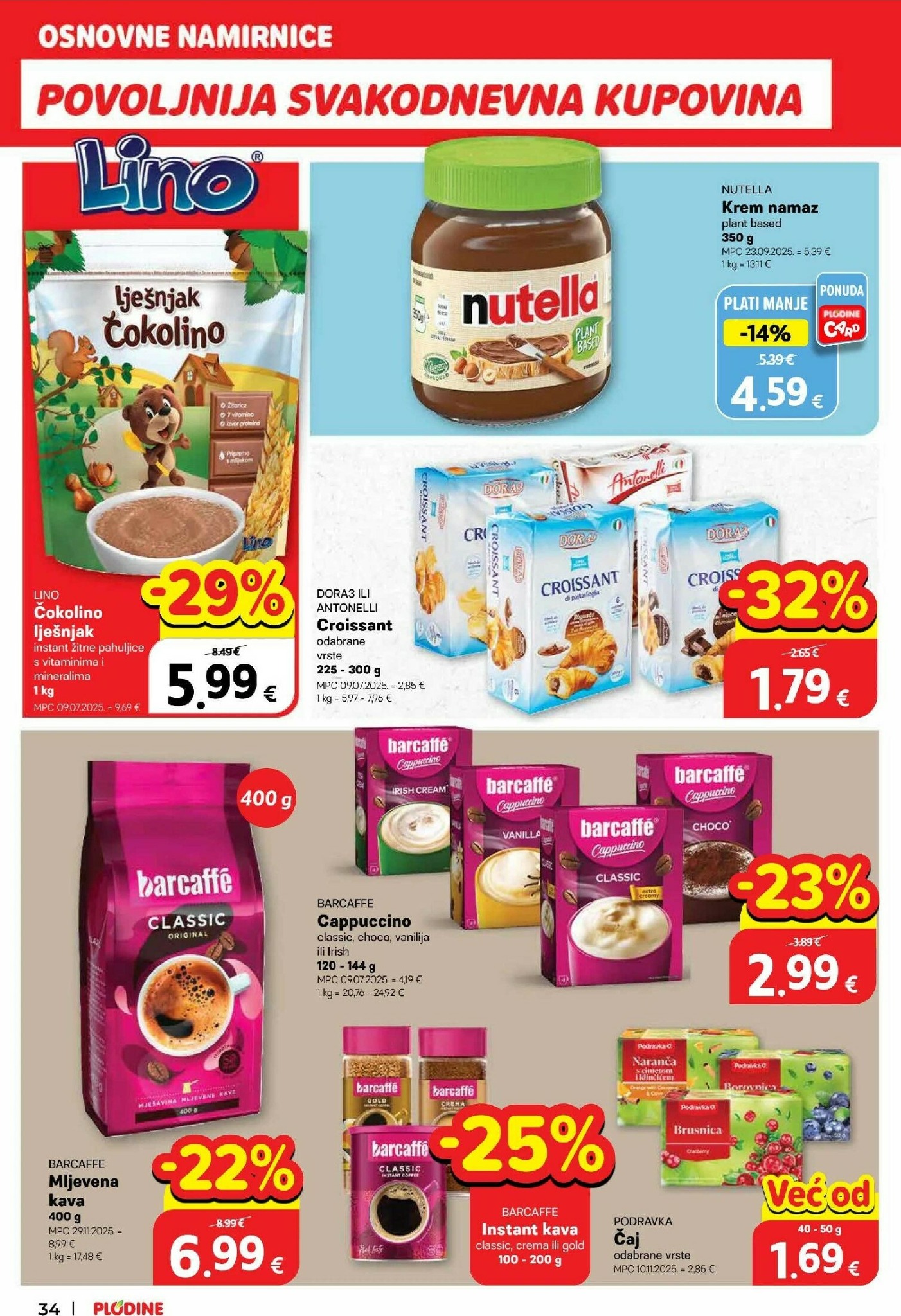 plodine - Prelistajte katalog Plodine, vrijedi od 11.02.2026 do 17.02.2026 - page: 34