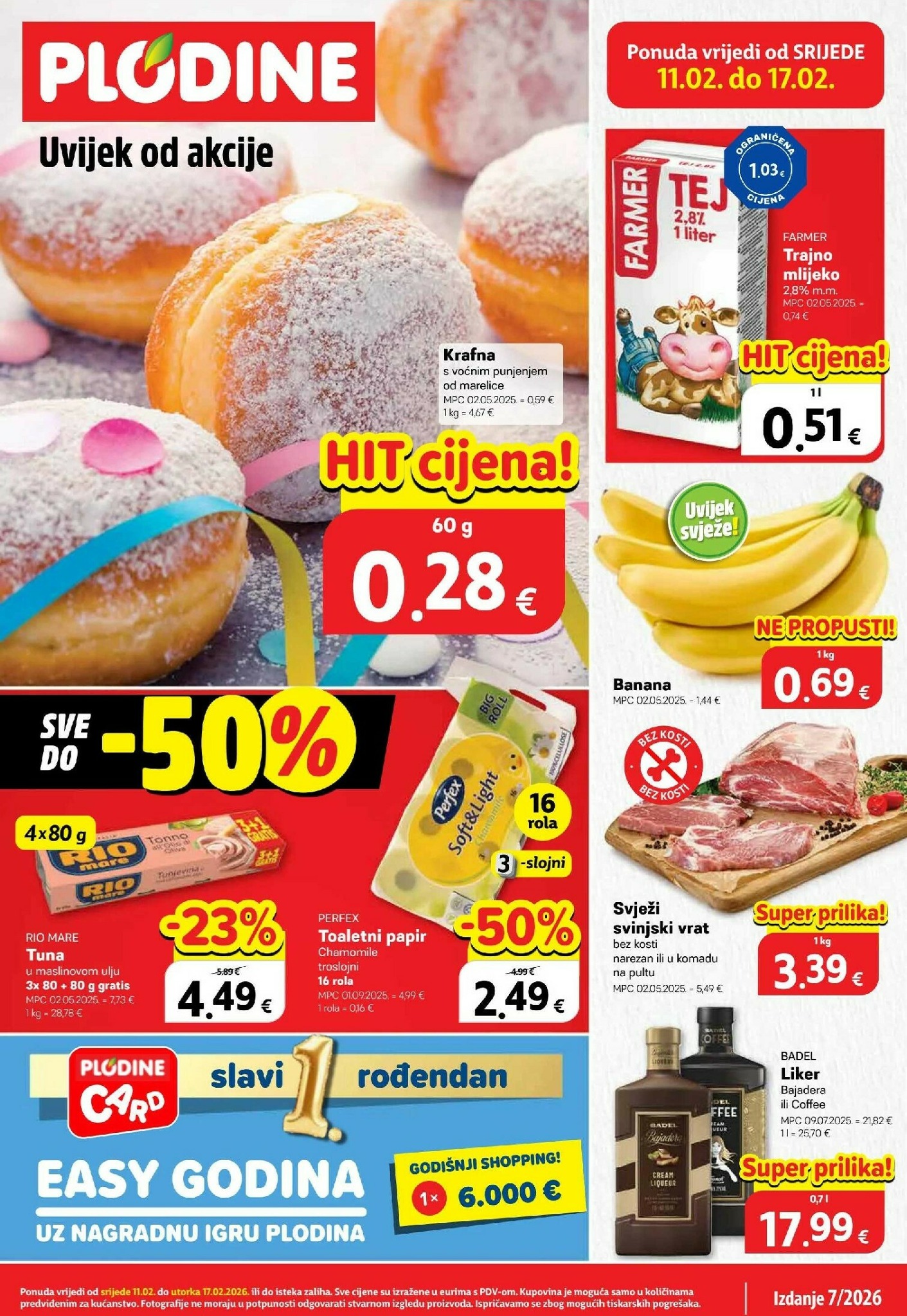 plodine - Prelistajte katalog Plodine, vrijedi od 11.02.2026 do 17.02.2026