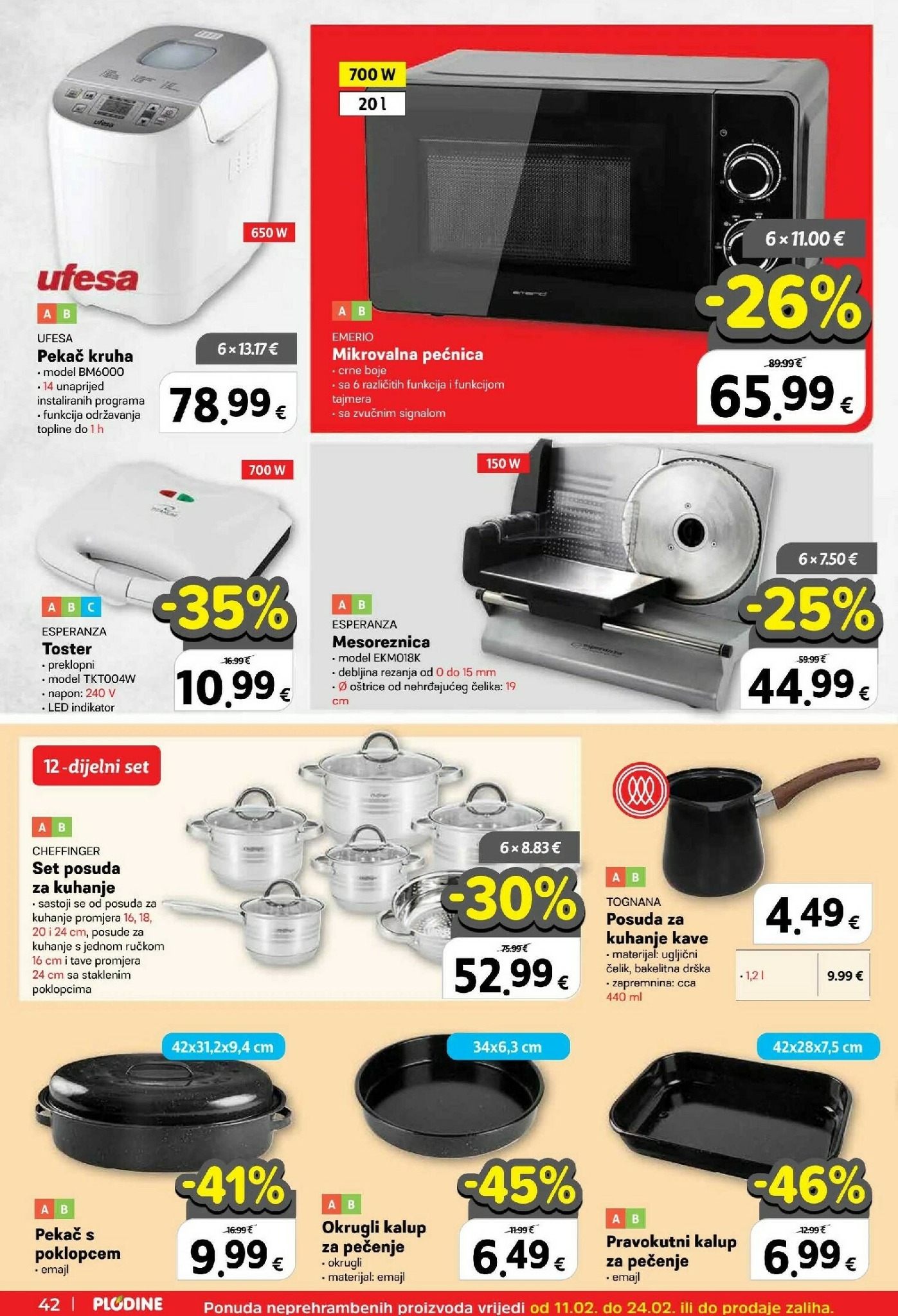 plodine - Prelistajte katalog Plodine, vrijedi od 11.02.2026 do 17.02.2026 - page: 42