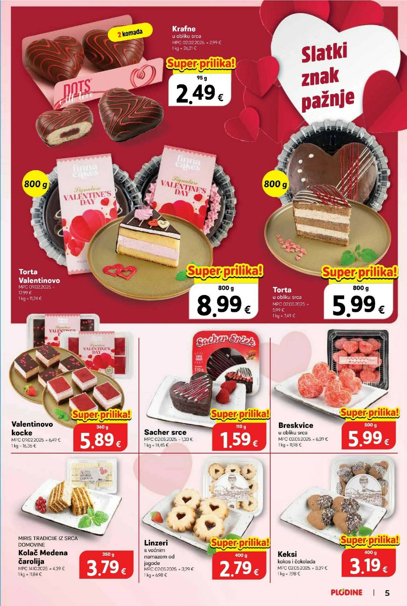 plodine - Prelistajte katalog Plodine, vrijedi od 11.02.2026 do 17.02.2026 - page: 5