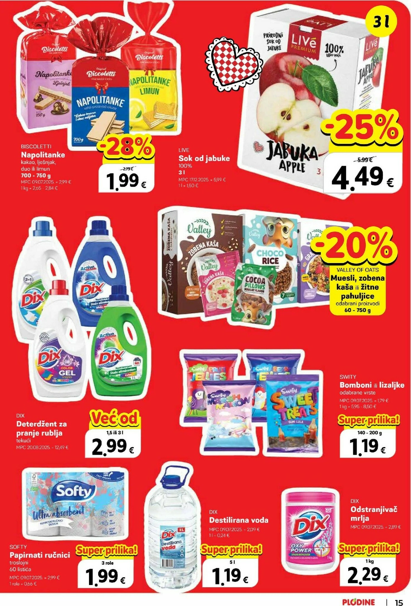 plodine - Prelistajte katalog Plodine, vrijedi od 11.02.2026 do 17.02.2026 - page: 15