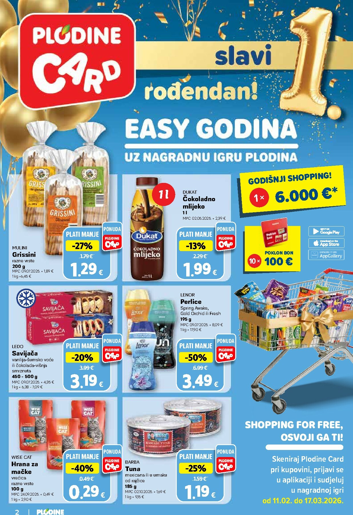 plodine - Prelistajte katalog Plodine, vrijedi od 18.02.2026 do 24.02.2026 - page: 2