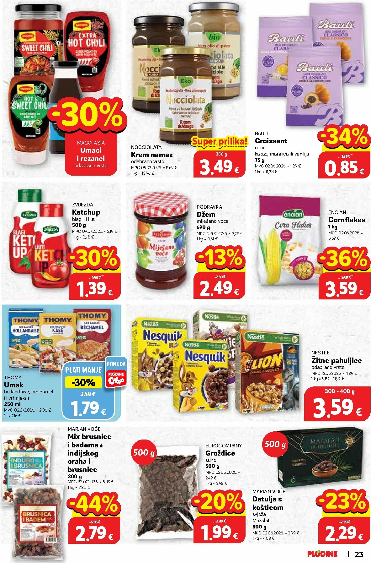 plodine - Prelistajte katalog Plodine, vrijedi od 18.02.2026 do 24.02.2026 - page: 23