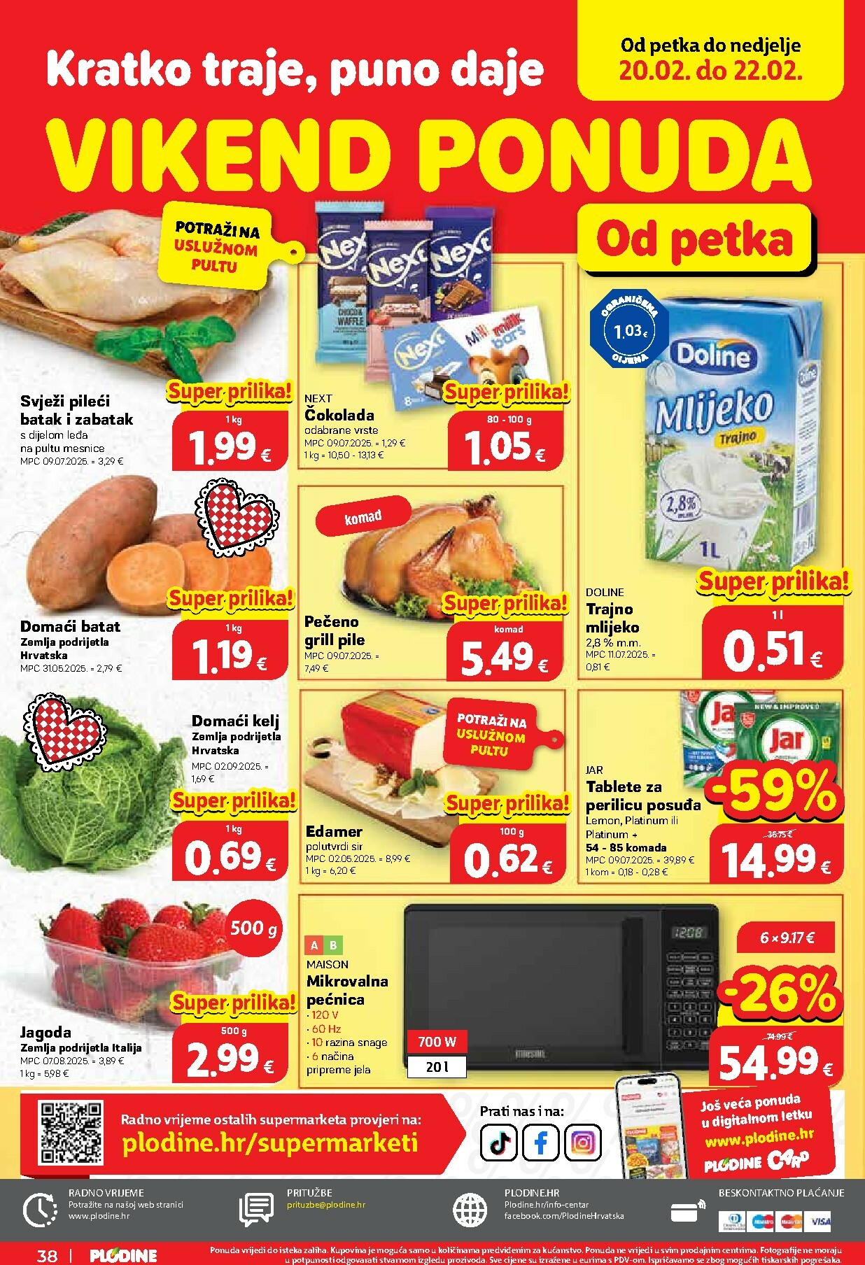 plodine - Prelistajte katalog Plodine, vrijedi od 18.02.2026 do 24.02.2026 - page: 38