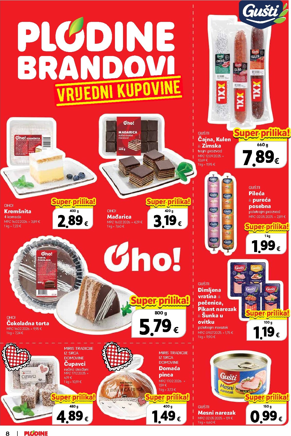 plodine - Prelistajte katalog Plodine, vrijedi od 25.02.2026 do 03.03.2026 - page: 8