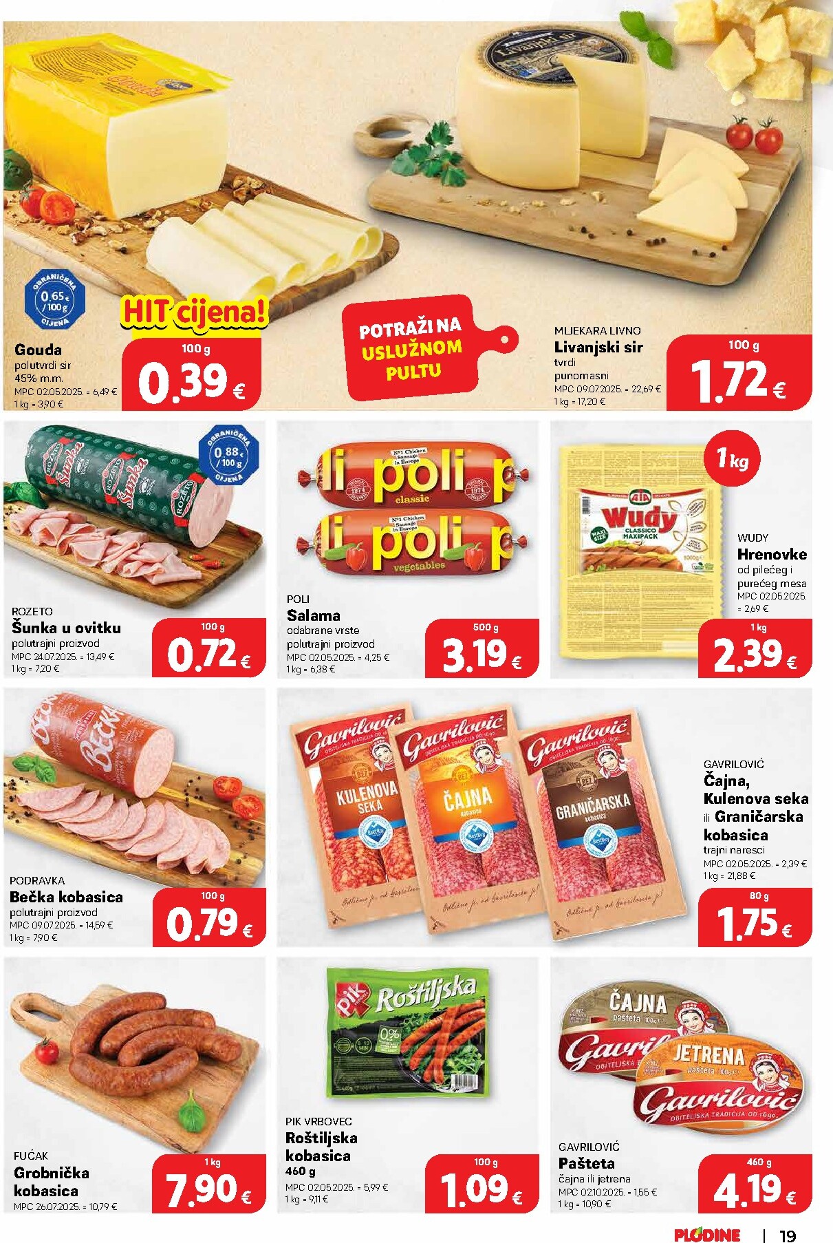 plodine - Prelistajte katalog Plodine, vrijedi od 25.02.2026 do 03.03.2026 - page: 19