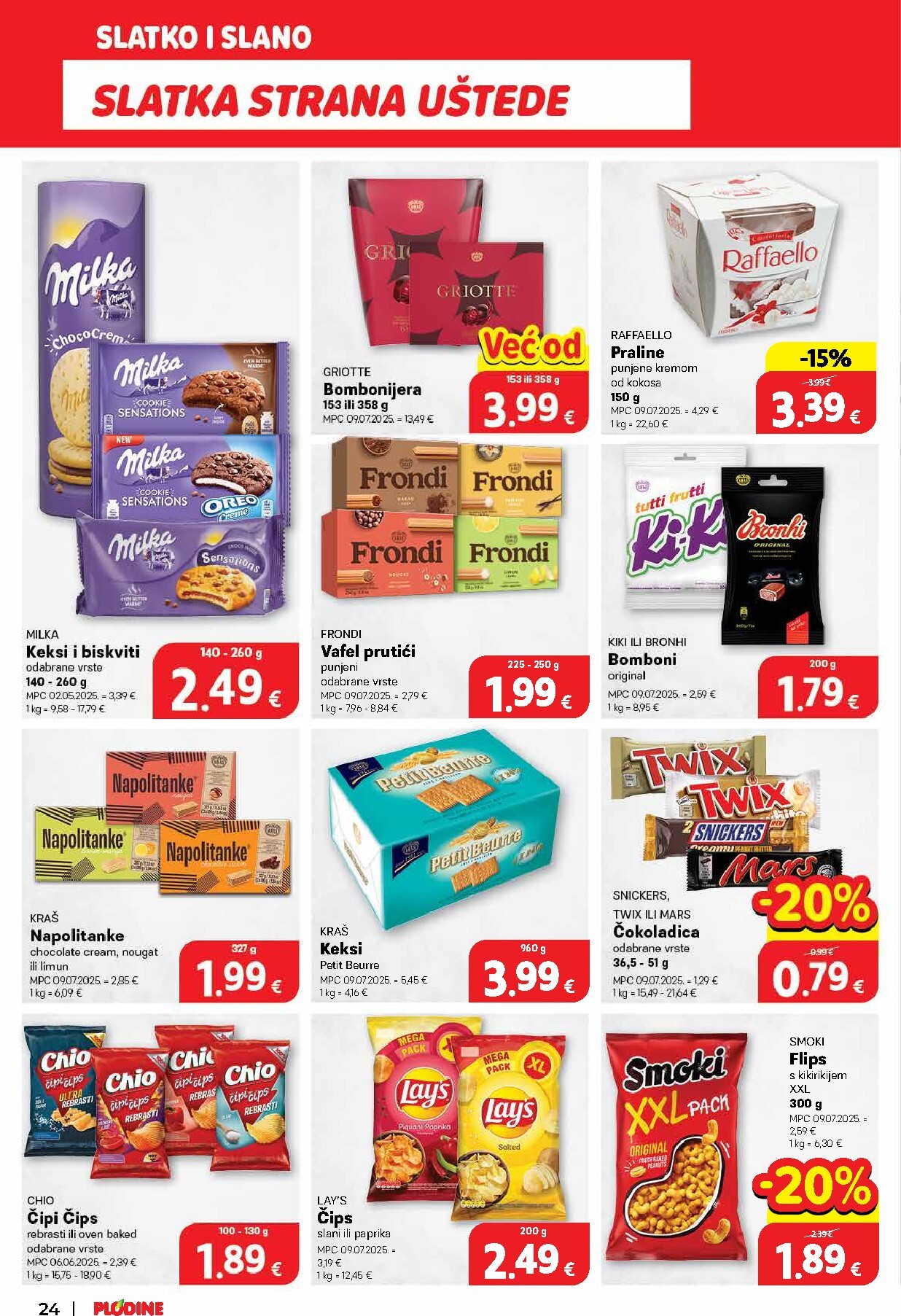 plodine - Prelistajte katalog Plodine, vrijedi od 25.02.2026 do 03.03.2026 - page: 24