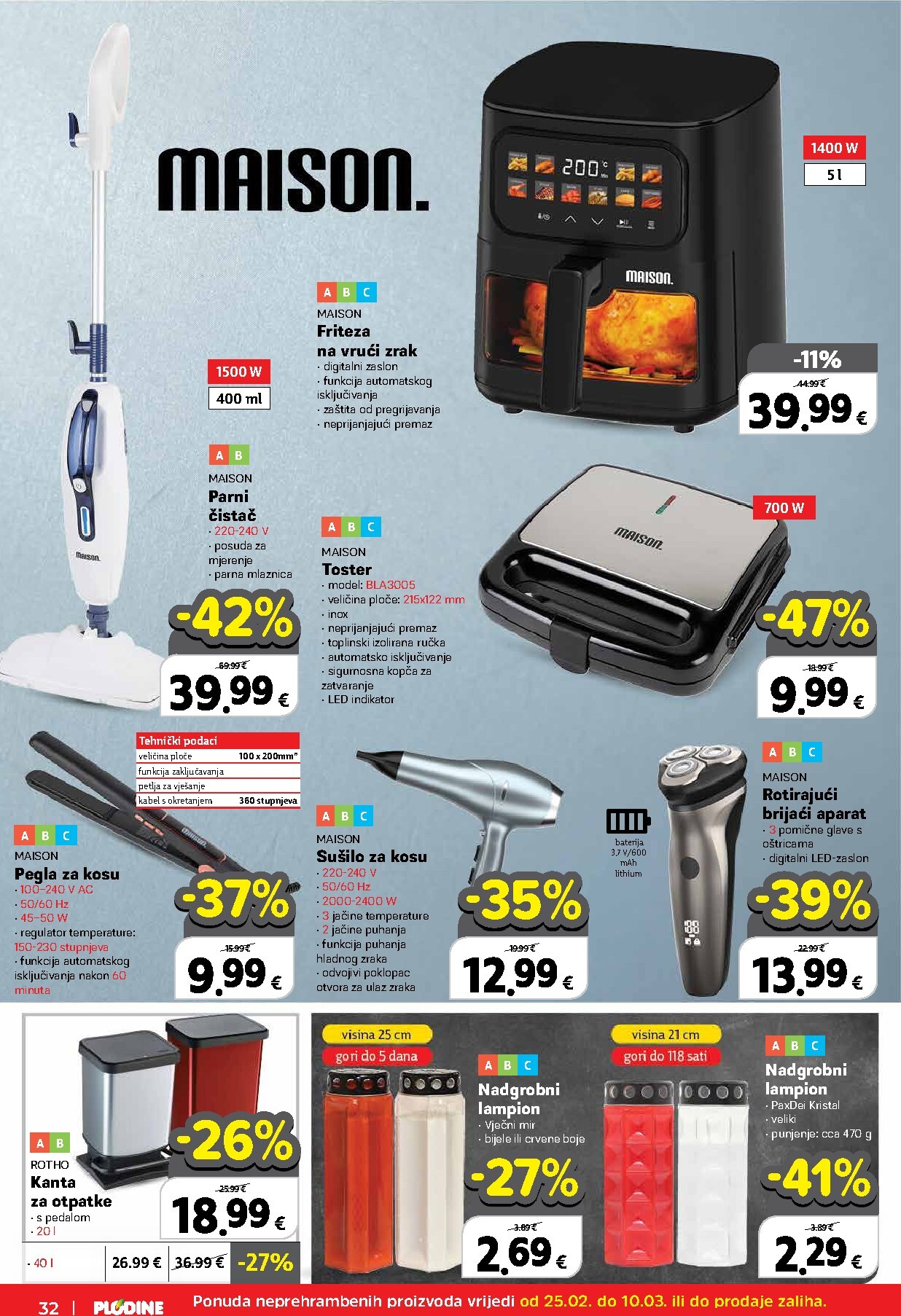 plodine - Prelistajte katalog Plodine, vrijedi od 25.02.2026 do 03.03.2026 - page: 32