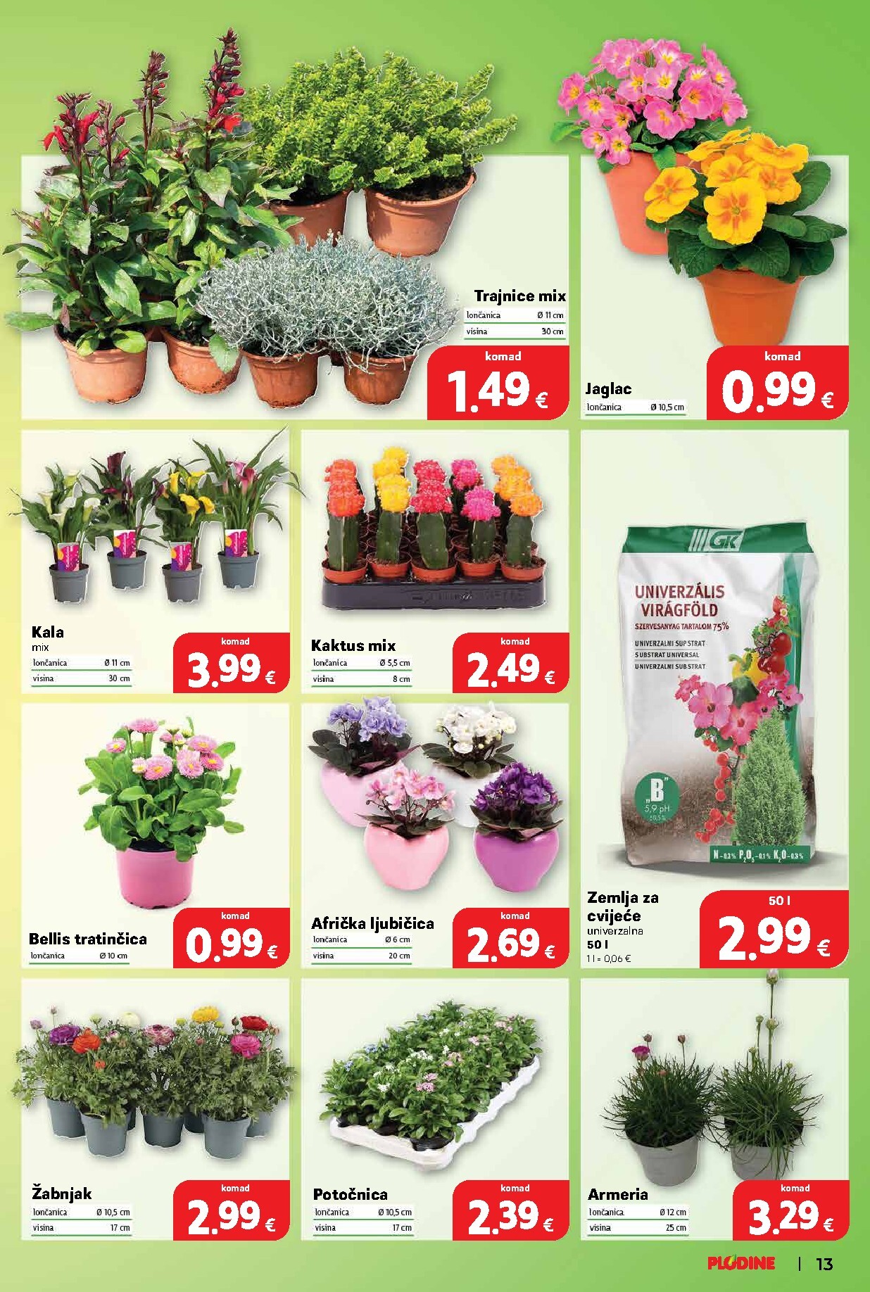 plodine - Prelistajte katalog Plodine, vrijedi od 25.02.2026 do 03.03.2026 - page: 13