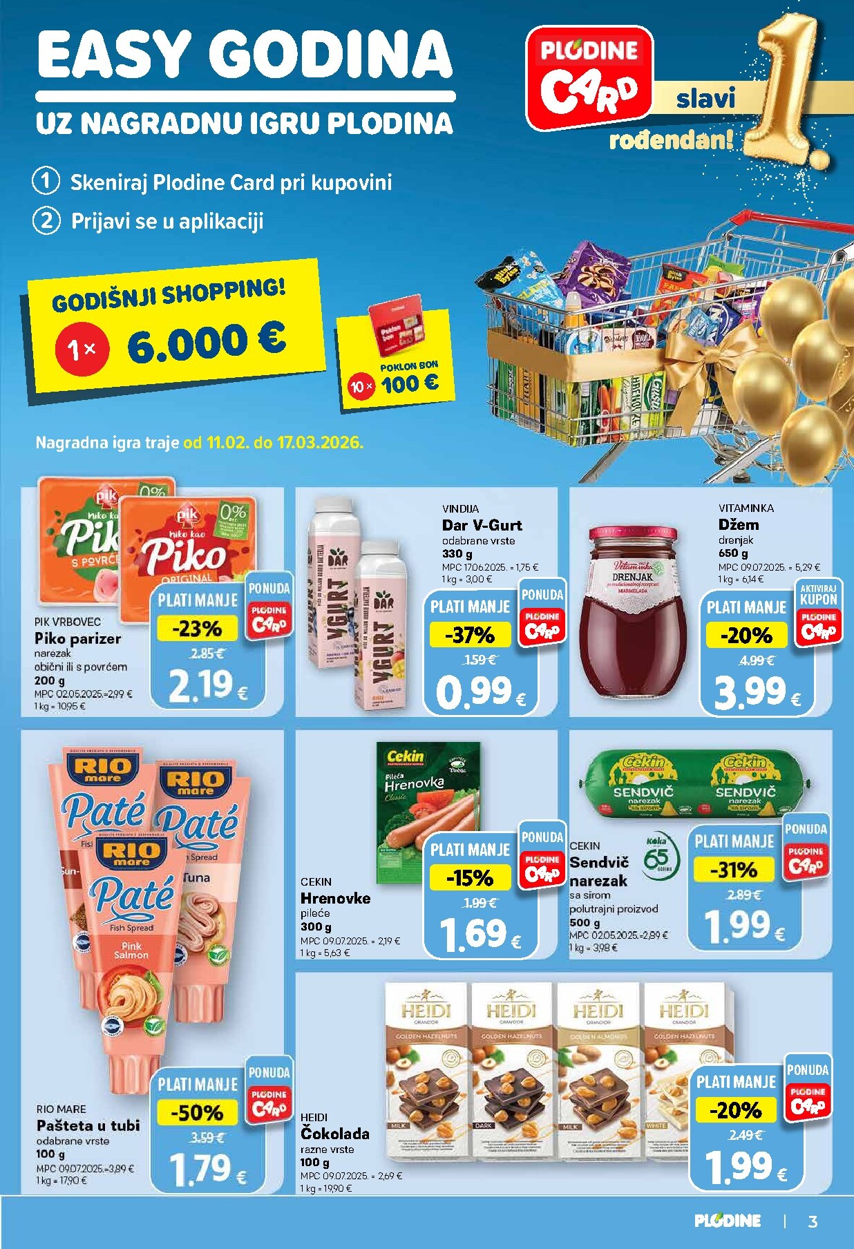 plodine - Prelistajte katalog Plodine, vrijedi od 25.02.2026 do 03.03.2026 - page: 3