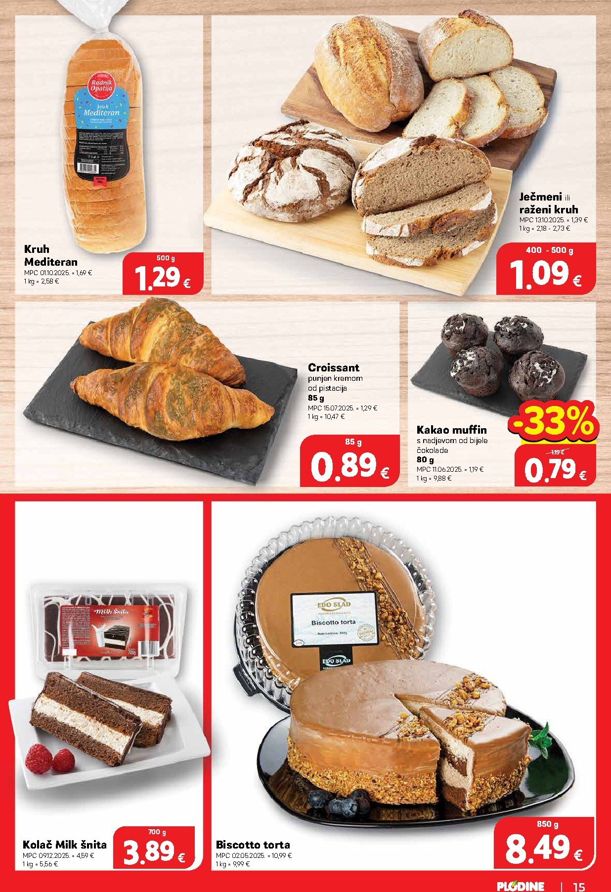plodine - Prelistajte katalog Plodine, vrijedi od 25.02.2026 do 03.03.2026 - page: 15