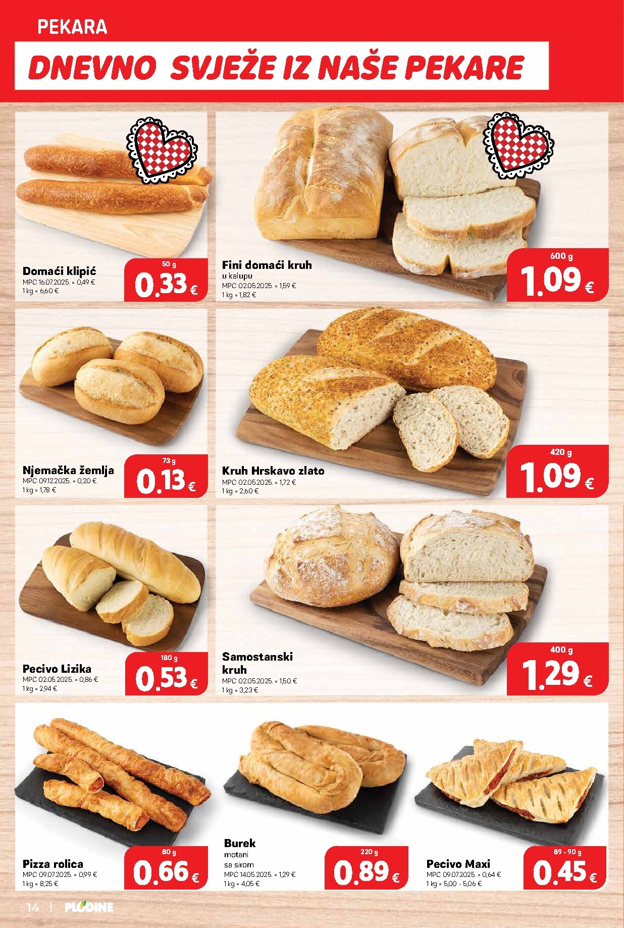 plodine - Prelistajte katalog Plodine, vrijedi od 25.02.2026 do 03.03.2026 - page: 14