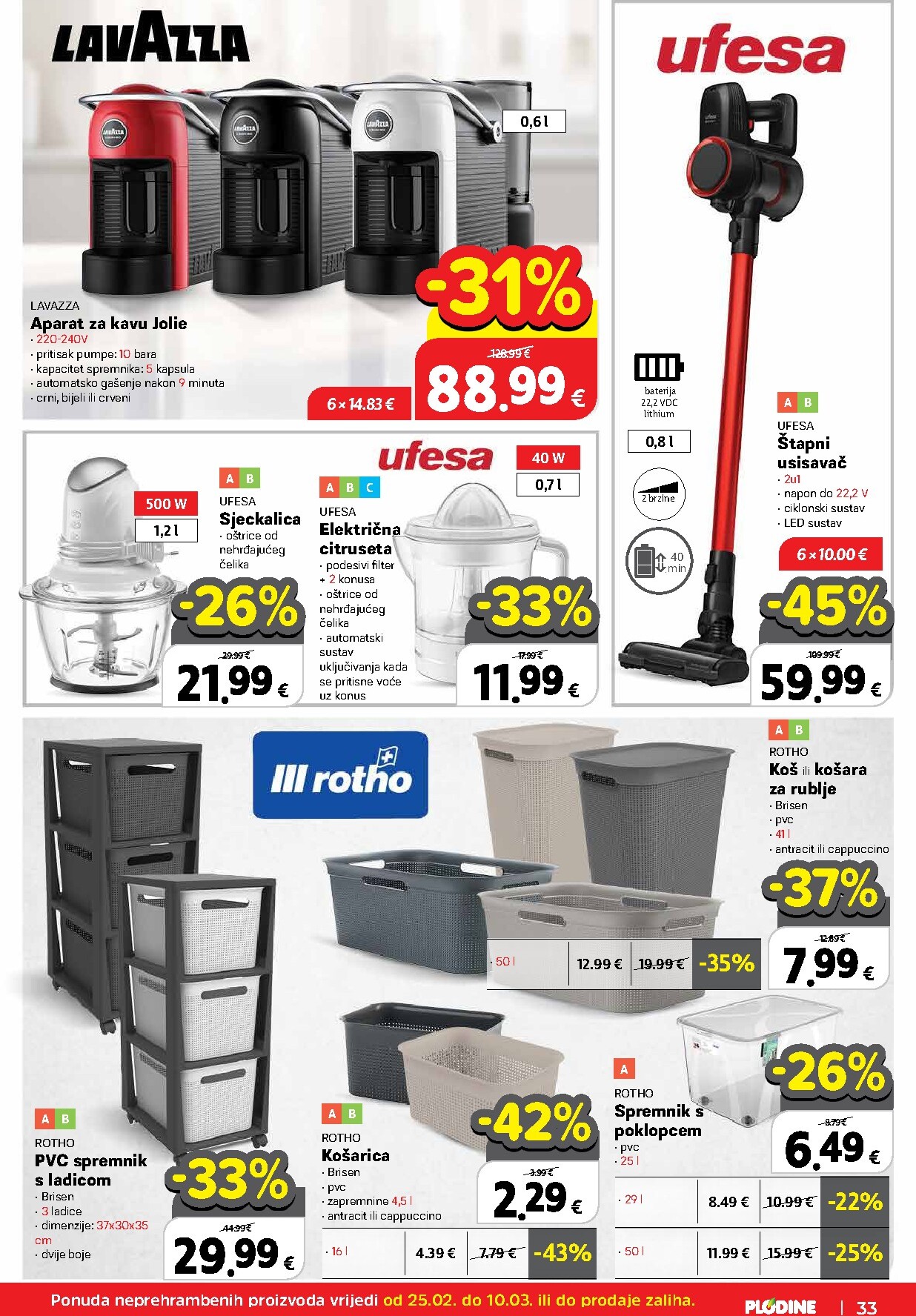 plodine - Prelistajte katalog Plodine, vrijedi od 25.02.2026 do 03.03.2026 - page: 33
