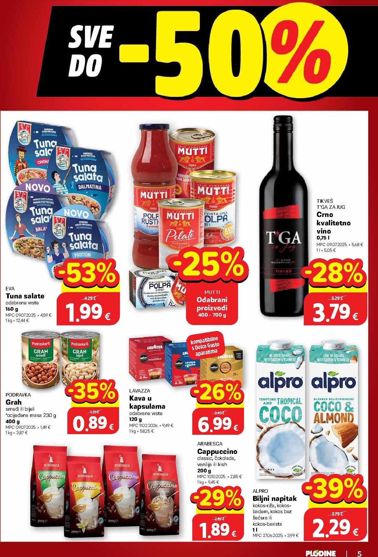 plodine - Prelistajte katalog Plodine, vrijedi od 25.02.2026 do 03.03.2026 - page: 5