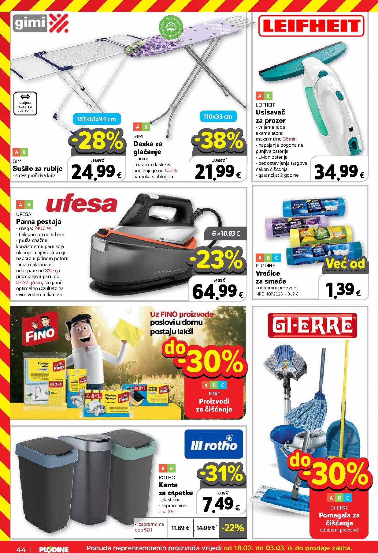 plodine - Prelistajte katalog Plodine, vrijedi od 25.02.2026 do 03.03.2026 - page: 44