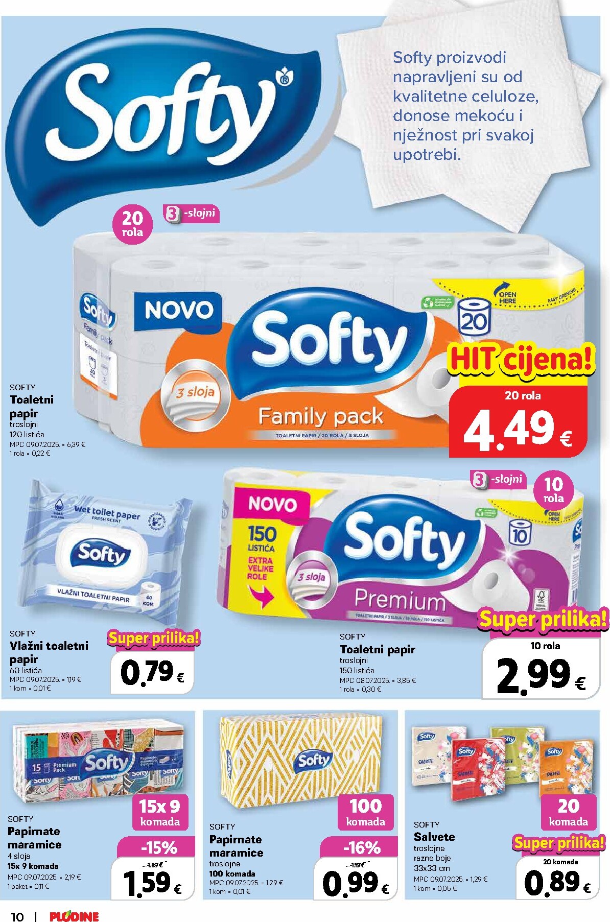 plodine - Prelistajte katalog Plodine - Vrijeme je za vrhunsku njegu, vrijedi od 25.02.2026 do 17.03.2026 - page: 10