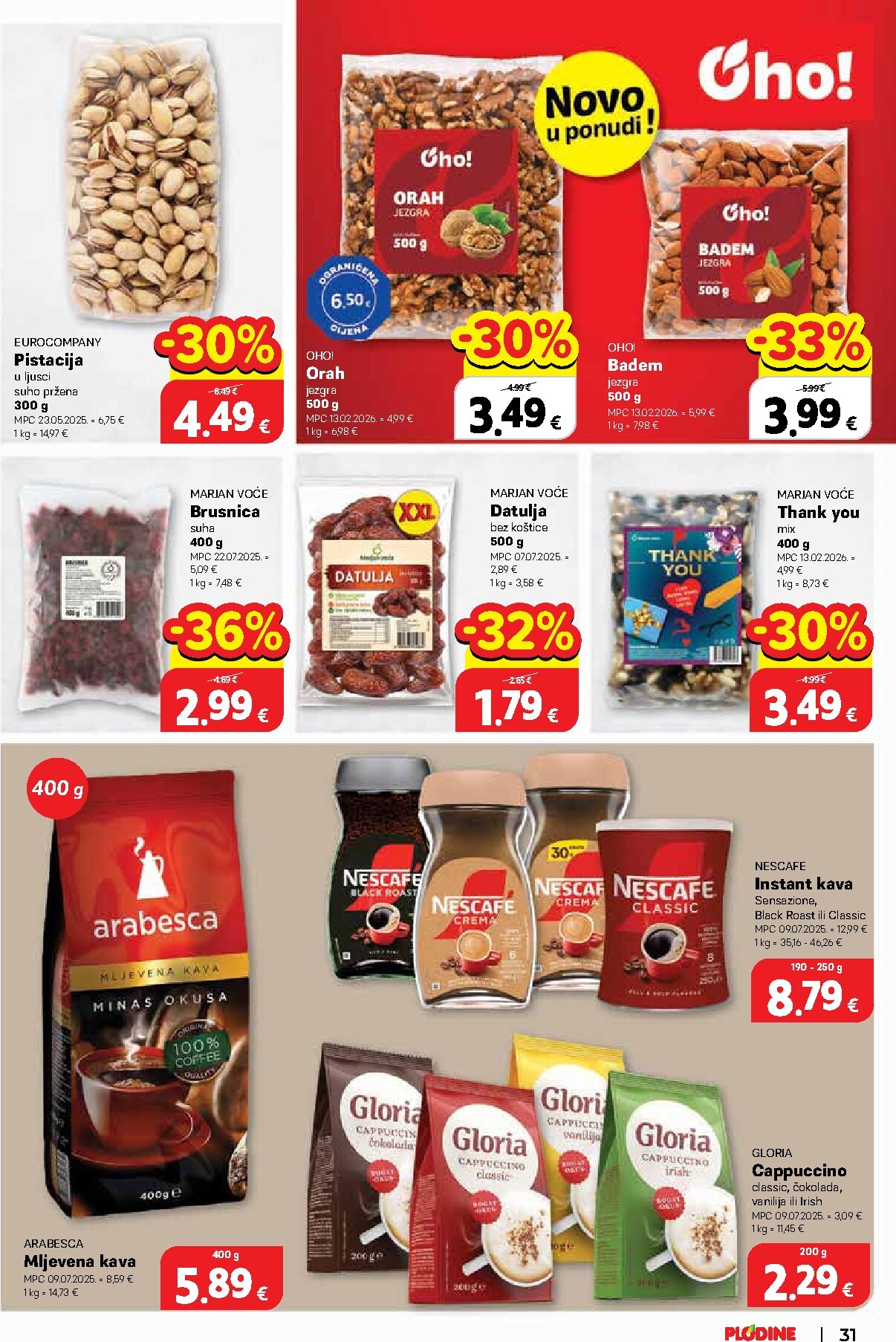 plodine - Prelistajte katalog Plodine, vrijedi od 04.03.2026 do 10.03.2026 - page: 31