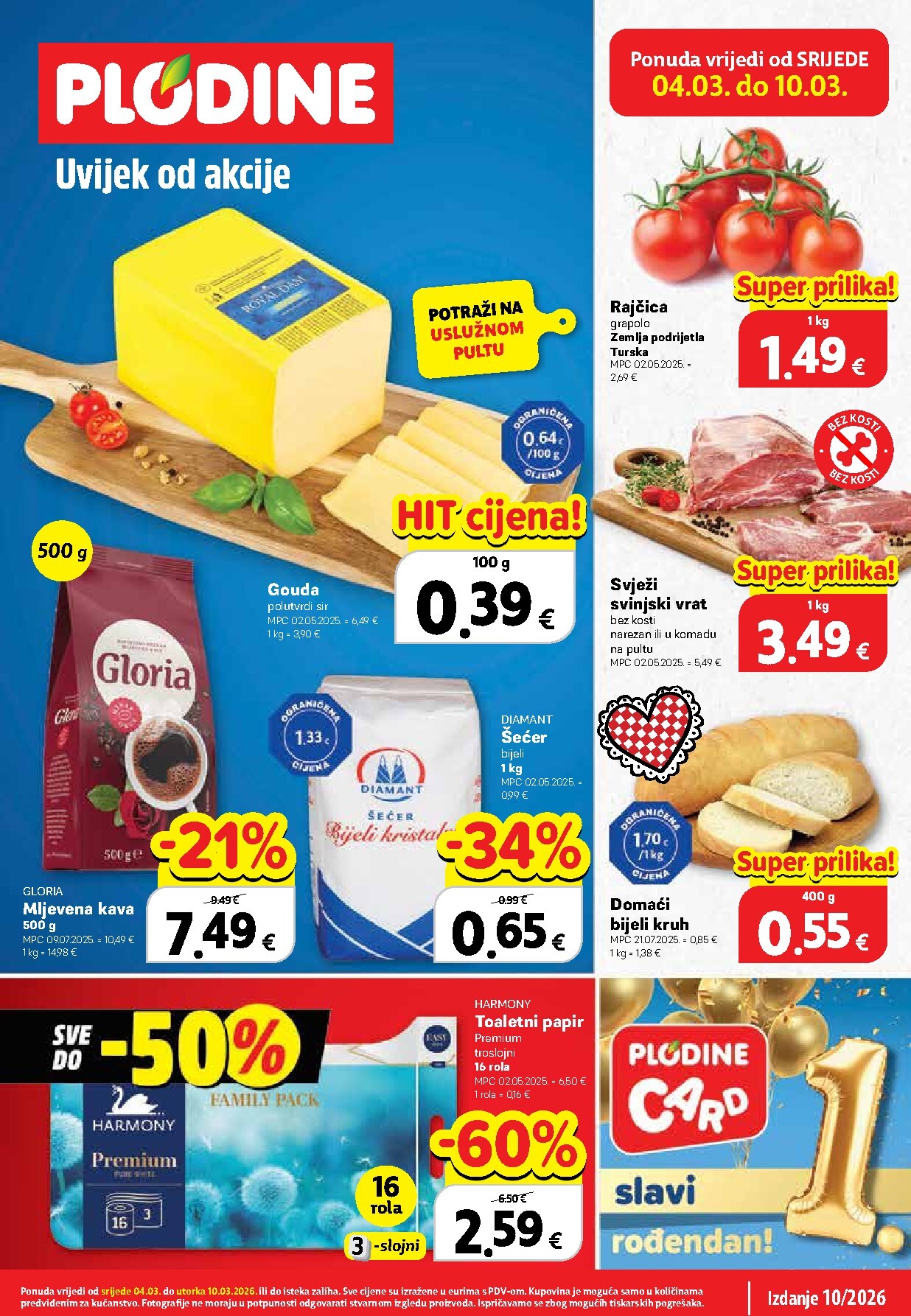 plodine - Prelistajte katalog Plodine, vrijedi od 04.03.2026 do 10.03.2026