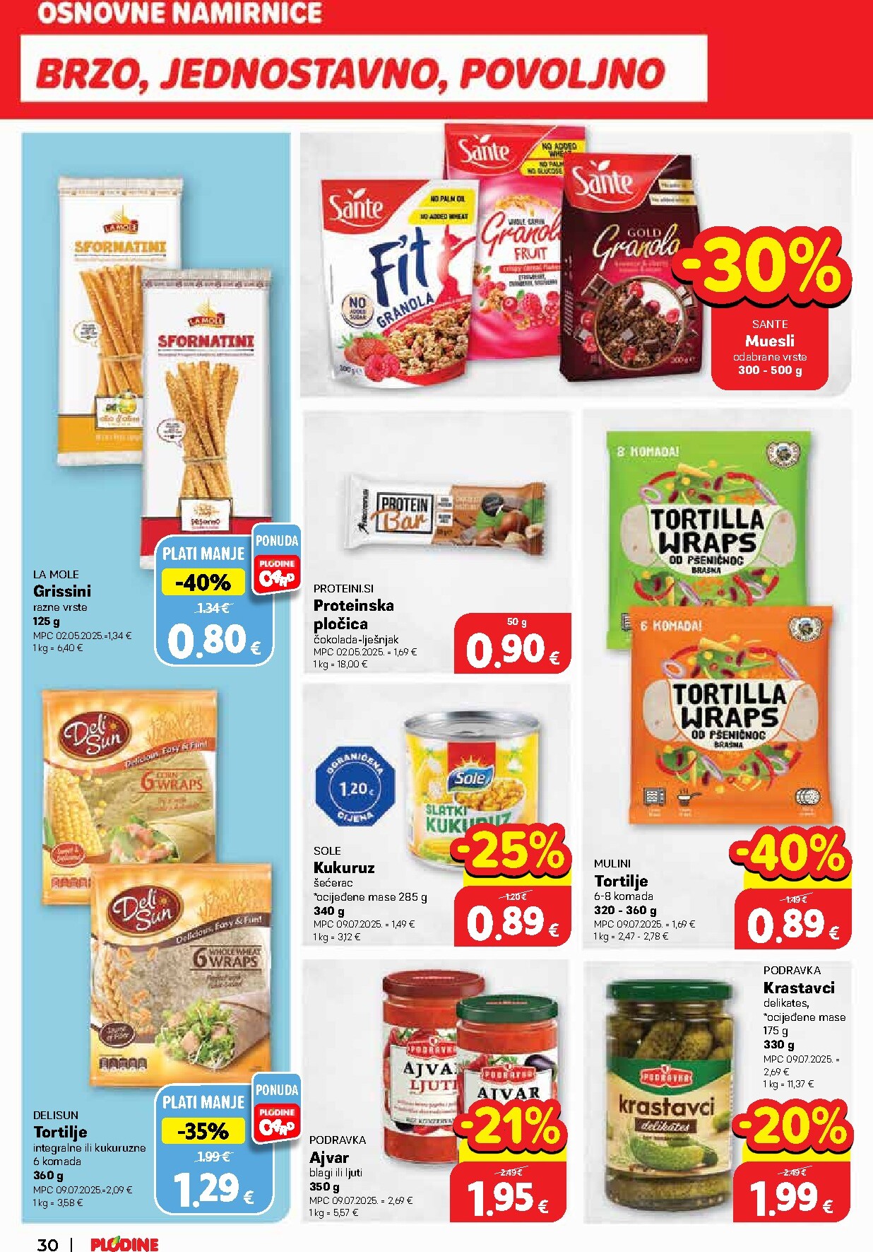 plodine - Prelistajte katalog Plodine, vrijedi od 04.03.2026 do 10.03.2026 - page: 30
