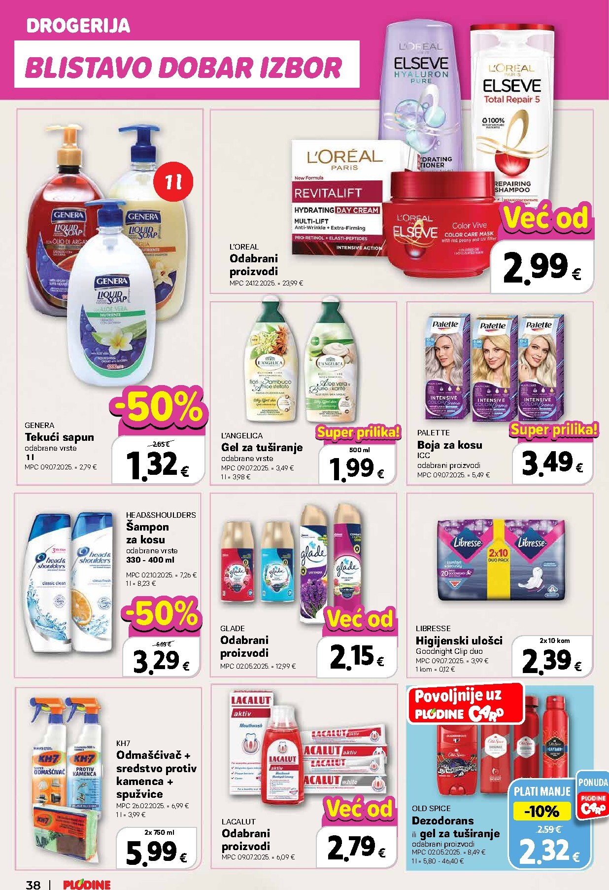 plodine - Prelistajte katalog Plodine, vrijedi od 11.03.2026 do 17.03.2026 - page: 38