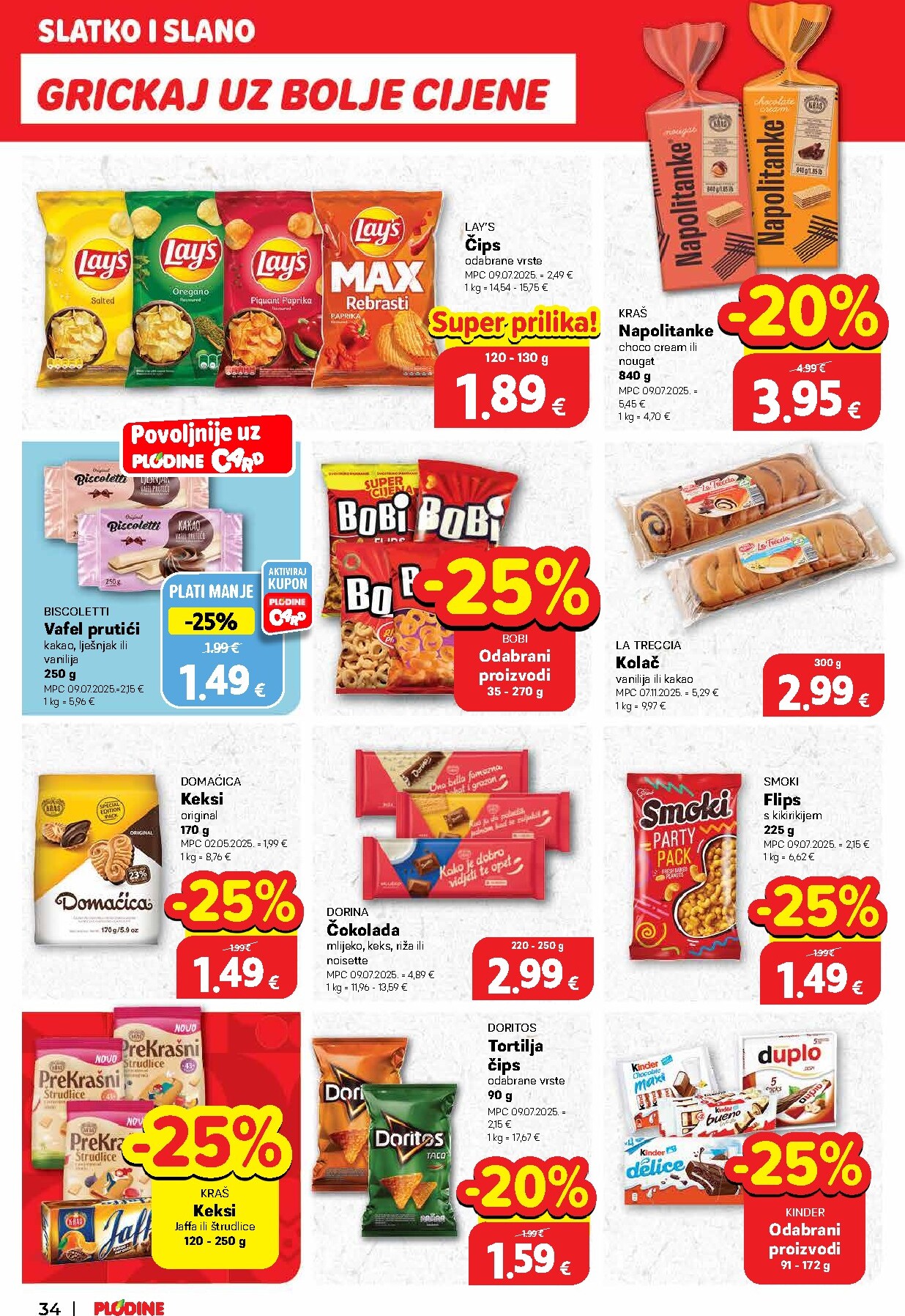 plodine - Prelistajte katalog Plodine, vrijedi od 11.03.2026 do 17.03.2026 - page: 34