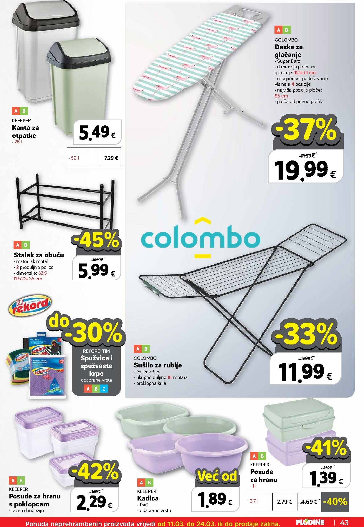 plodine - Prelistajte katalog Plodine, vrijedi od 11.03.2026 do 17.03.2026 - page: 43