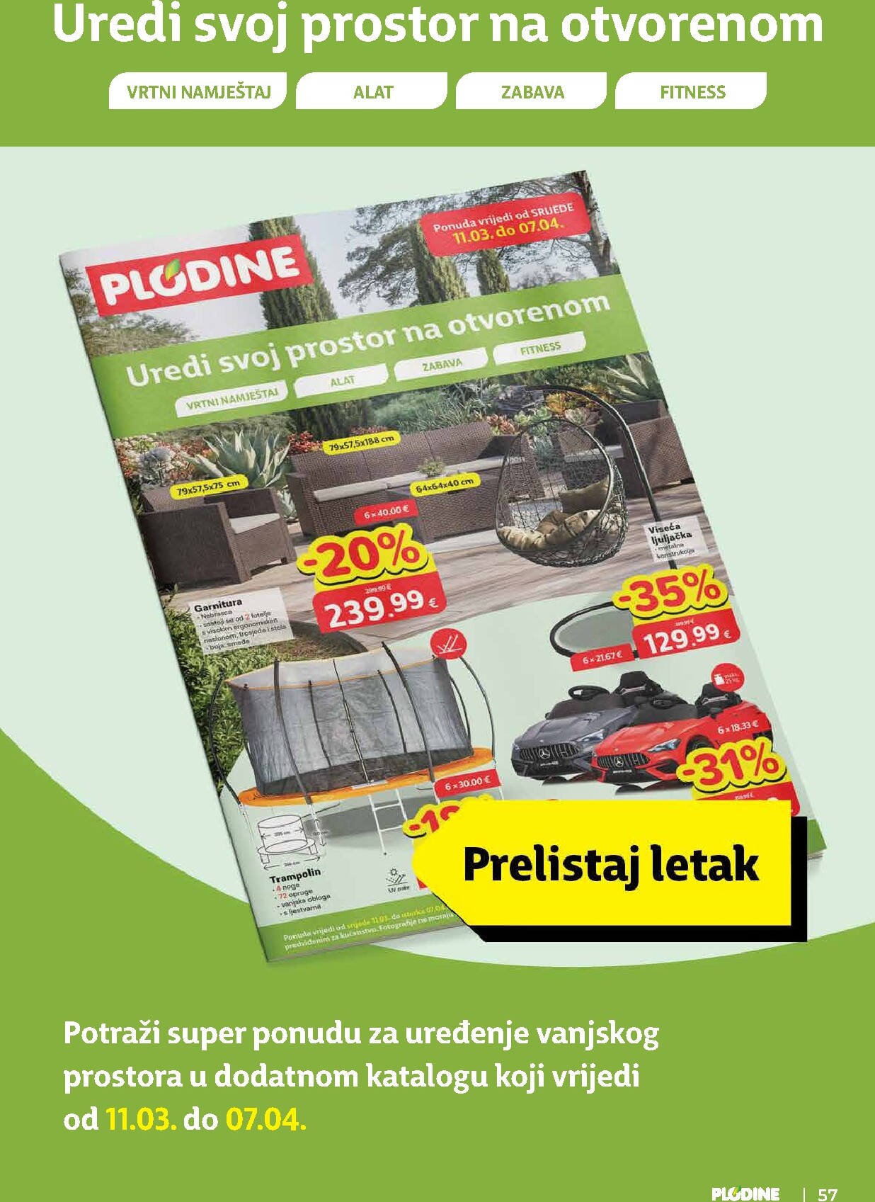plodine - Prelistajte katalog Plodine, vrijedi od 11.03.2026 do 17.03.2026 - page: 57