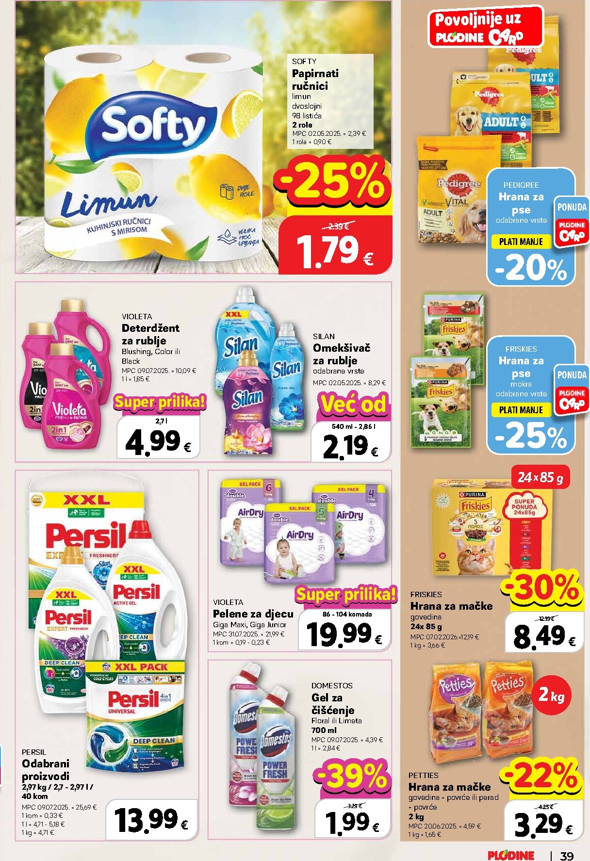plodine - Prelistajte katalog Plodine, vrijedi od 11.03.2026 do 17.03.2026 - page: 39