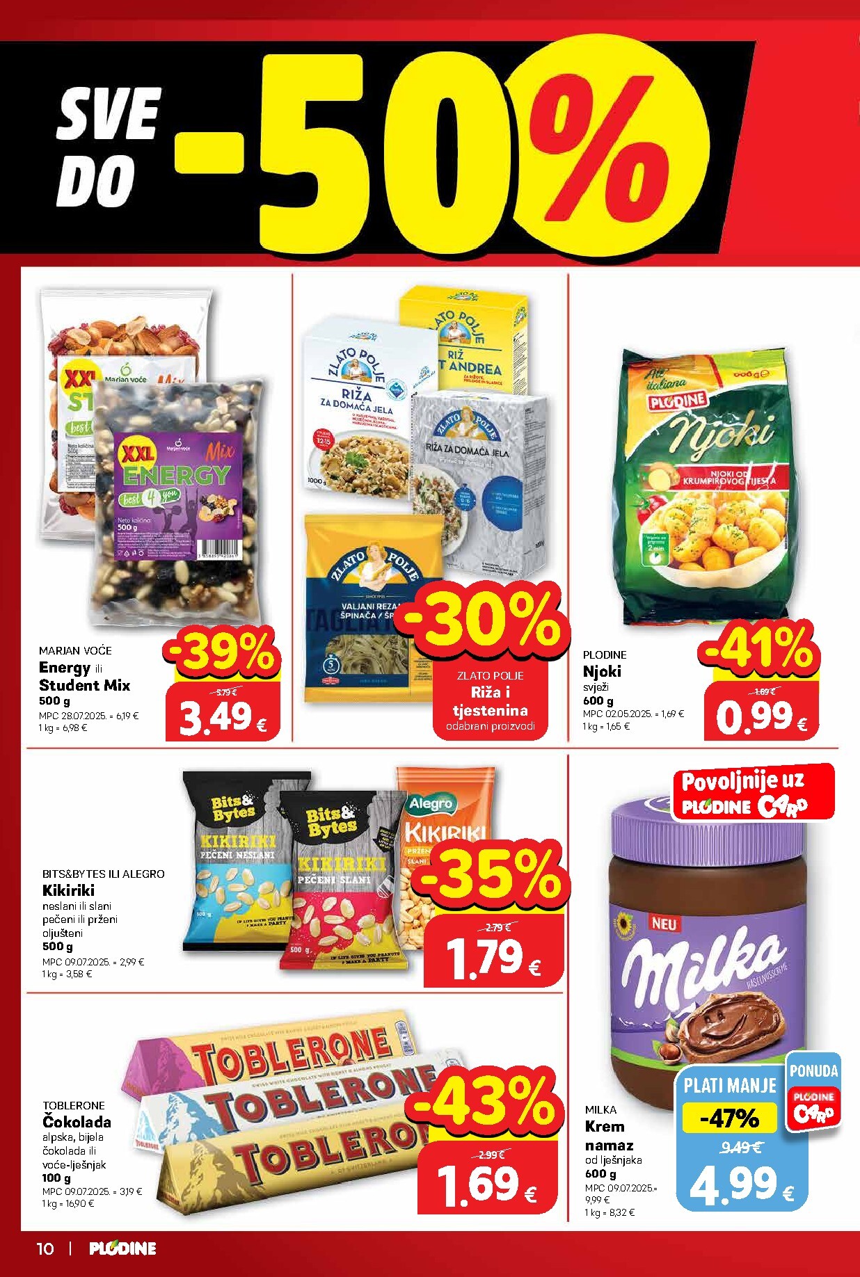 plodine - Prelistajte katalog Plodine, vrijedi od 11.03.2026 do 17.03.2026 - page: 10