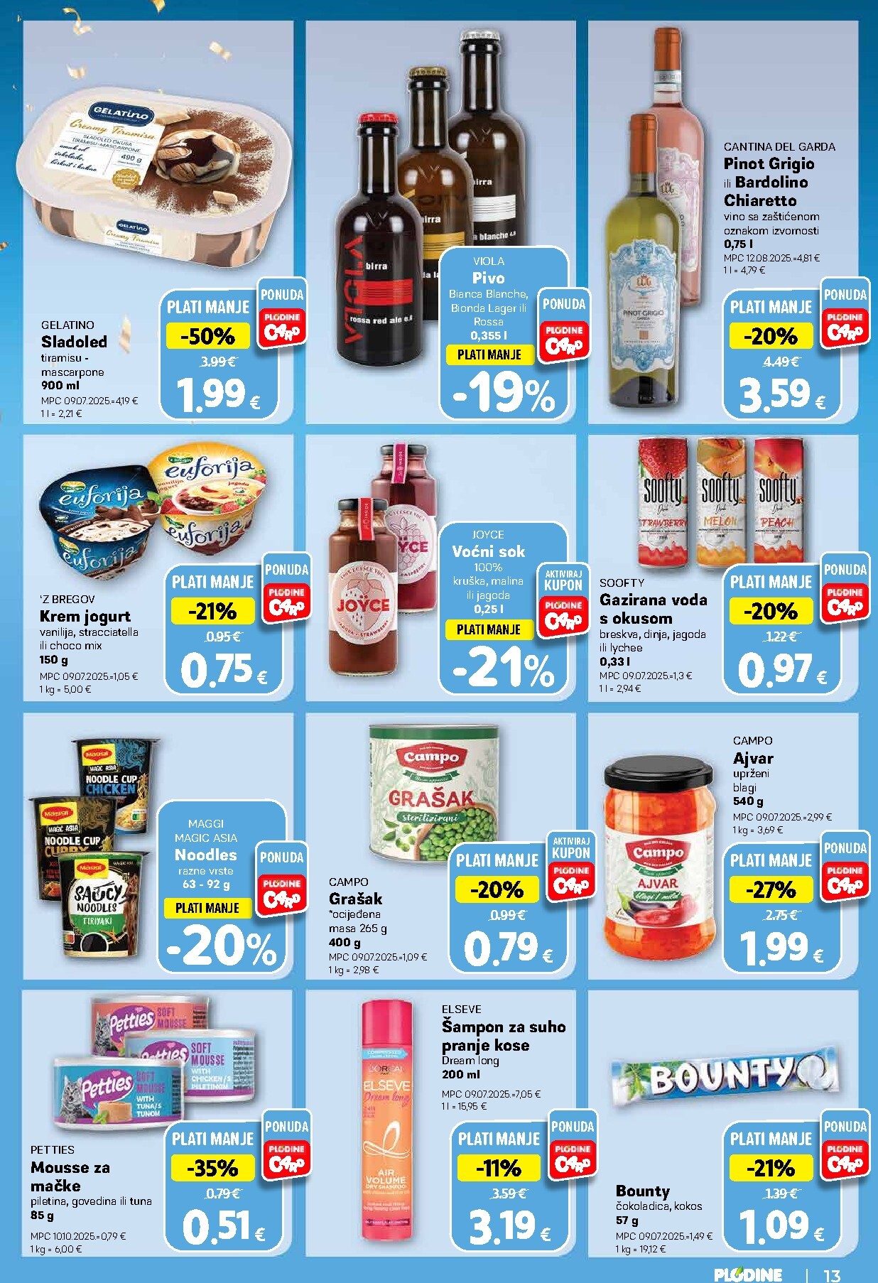 plodine - Prelistajte katalog Plodine, vrijedi od 11.03.2026 do 17.03.2026 - page: 13