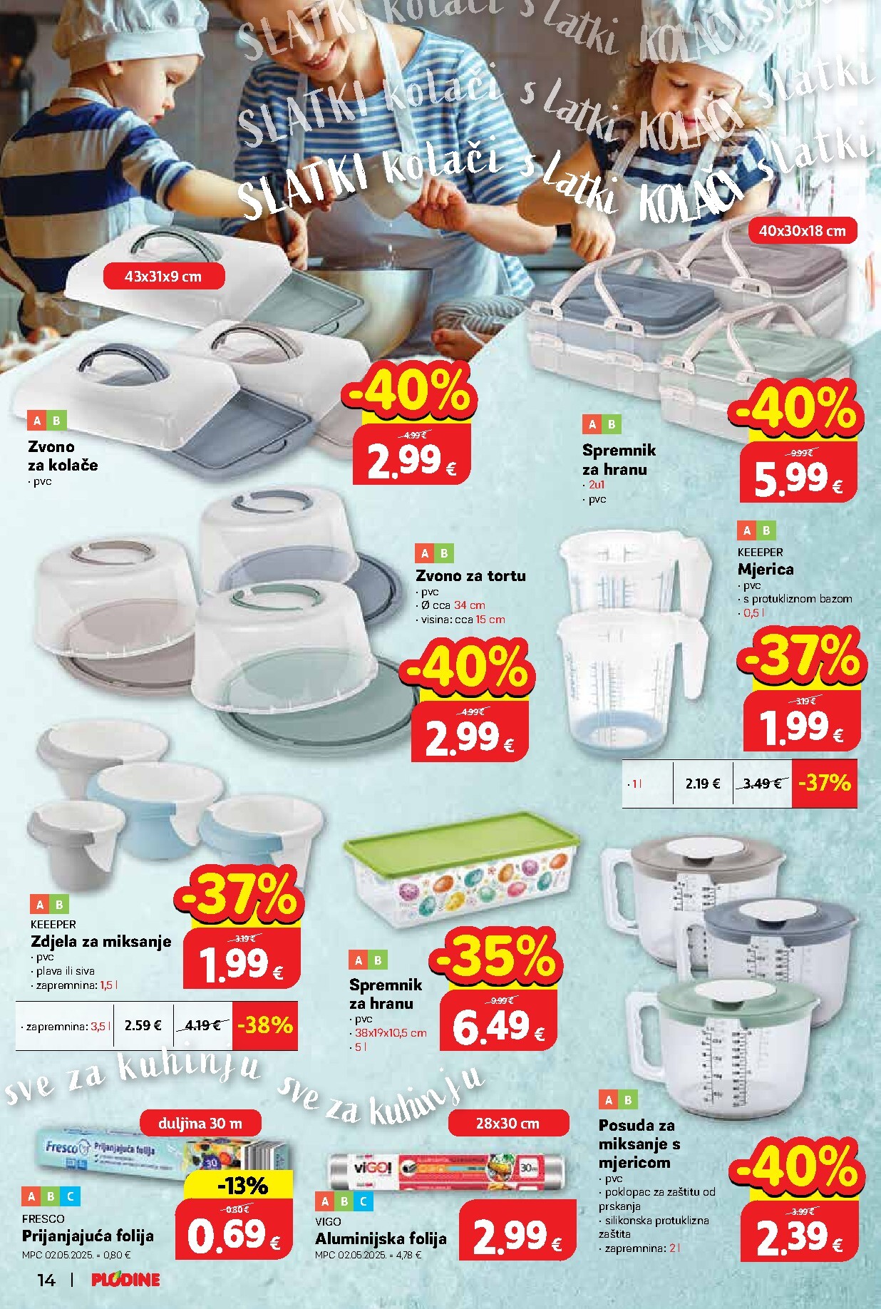 plodine - Prelistajte katalog Plodine - Slatka tradicija, vrijedi od 18.03.2026 do 04.04.2026 - page: 14