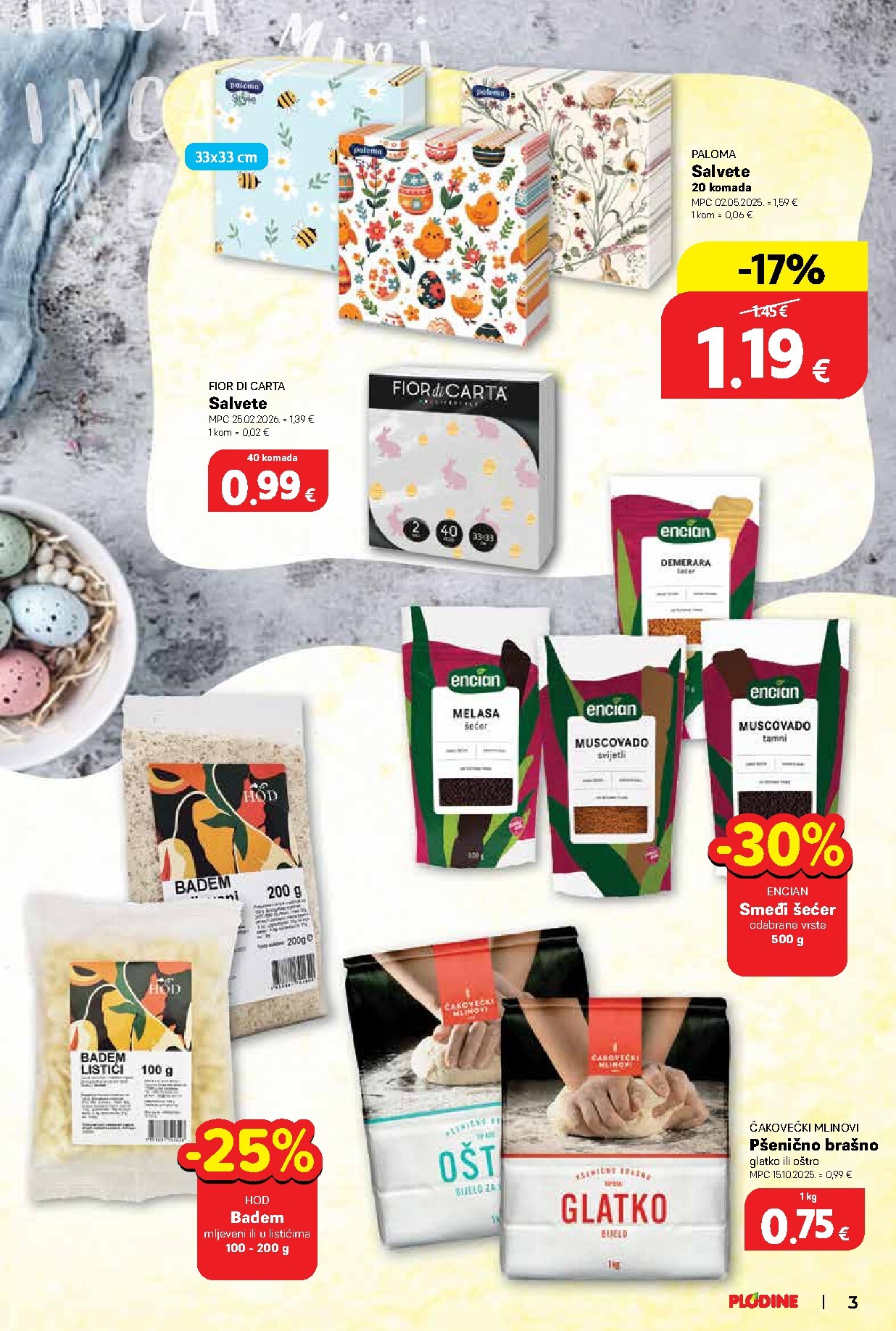 plodine - Prelistajte katalog Plodine - Slatka tradicija, vrijedi od 18.03.2026 do 04.04.2026 - page: 3