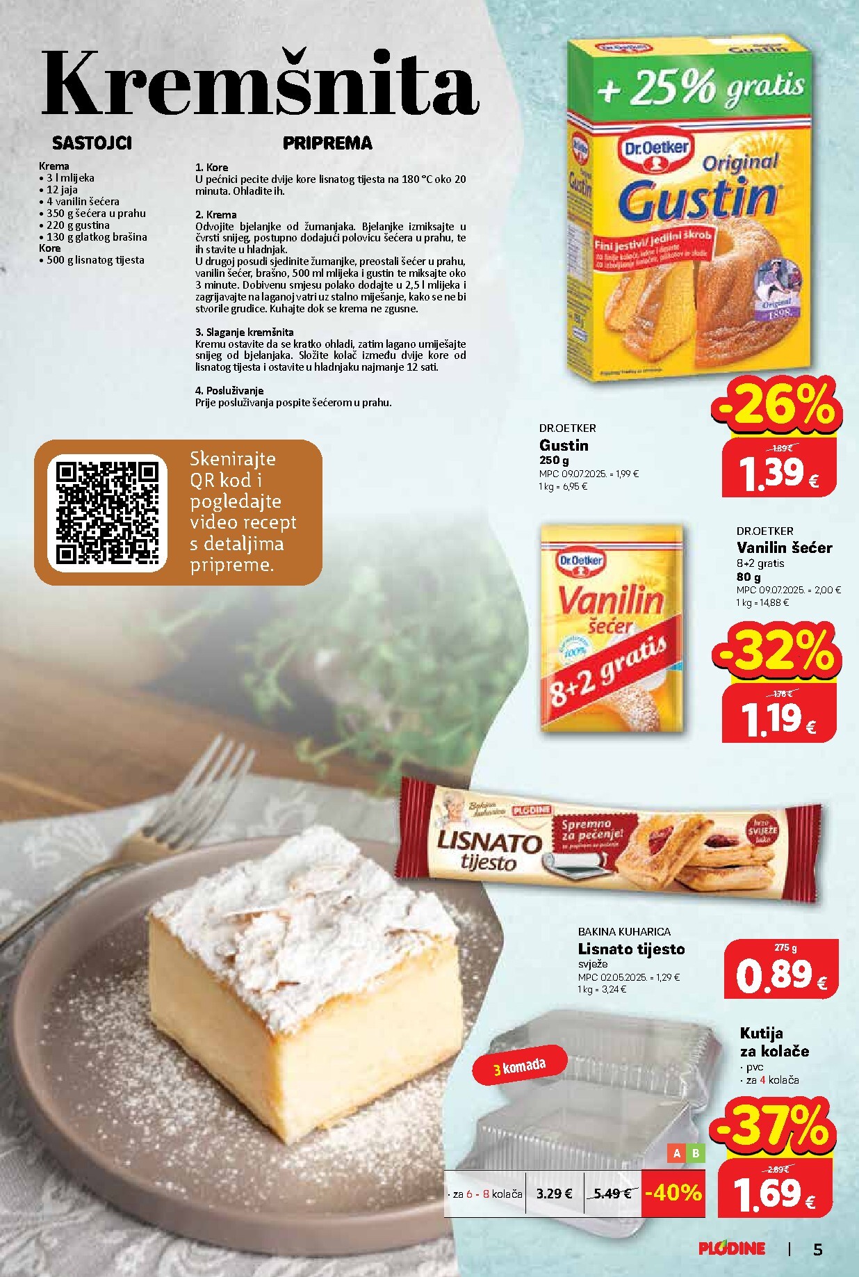 plodine - Prelistajte katalog Plodine - Slatka tradicija, vrijedi od 18.03.2026 do 04.04.2026 - page: 5