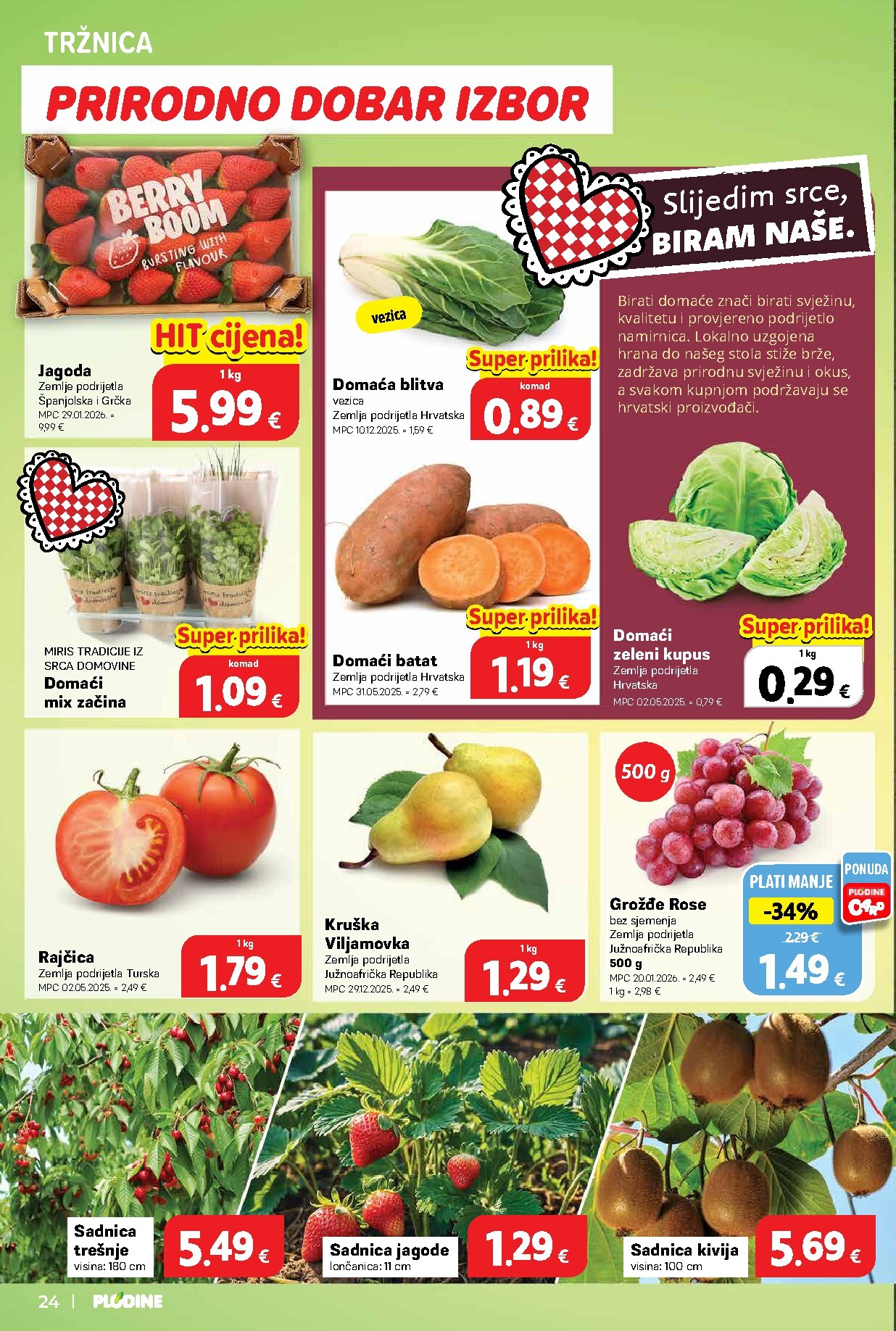 plodine - Prelistajte katalog Plodine, vrijedi od 18.03.2026 do 24.03.2026 - page: 24