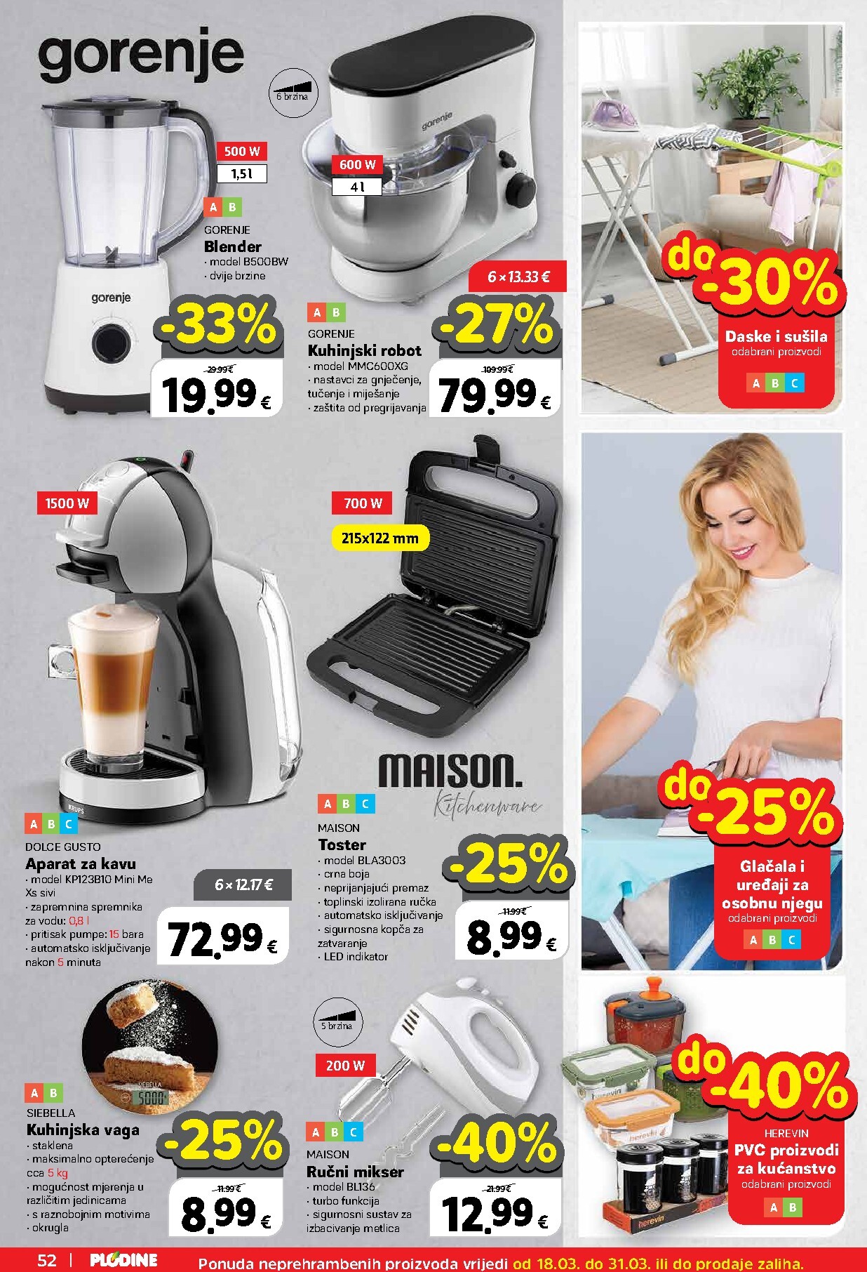 plodine - Prelistajte katalog Plodine, vrijedi od 18.03.2026 do 24.03.2026 - page: 52