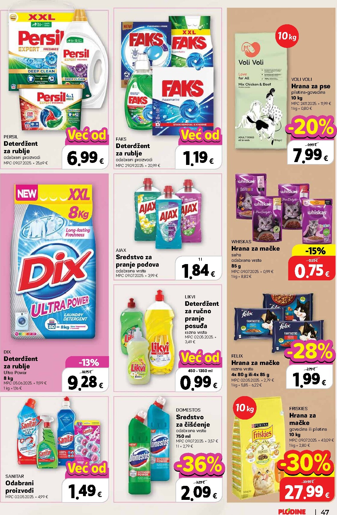 plodine - Prelistajte katalog Plodine, vrijedi od 18.03.2026 do 24.03.2026 - page: 47