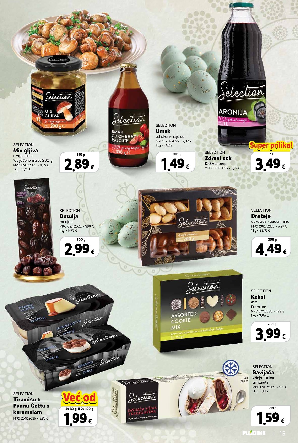 plodine - Prelistajte katalog Plodine, vrijedi od 18.03.2026 do 24.03.2026 - page: 15